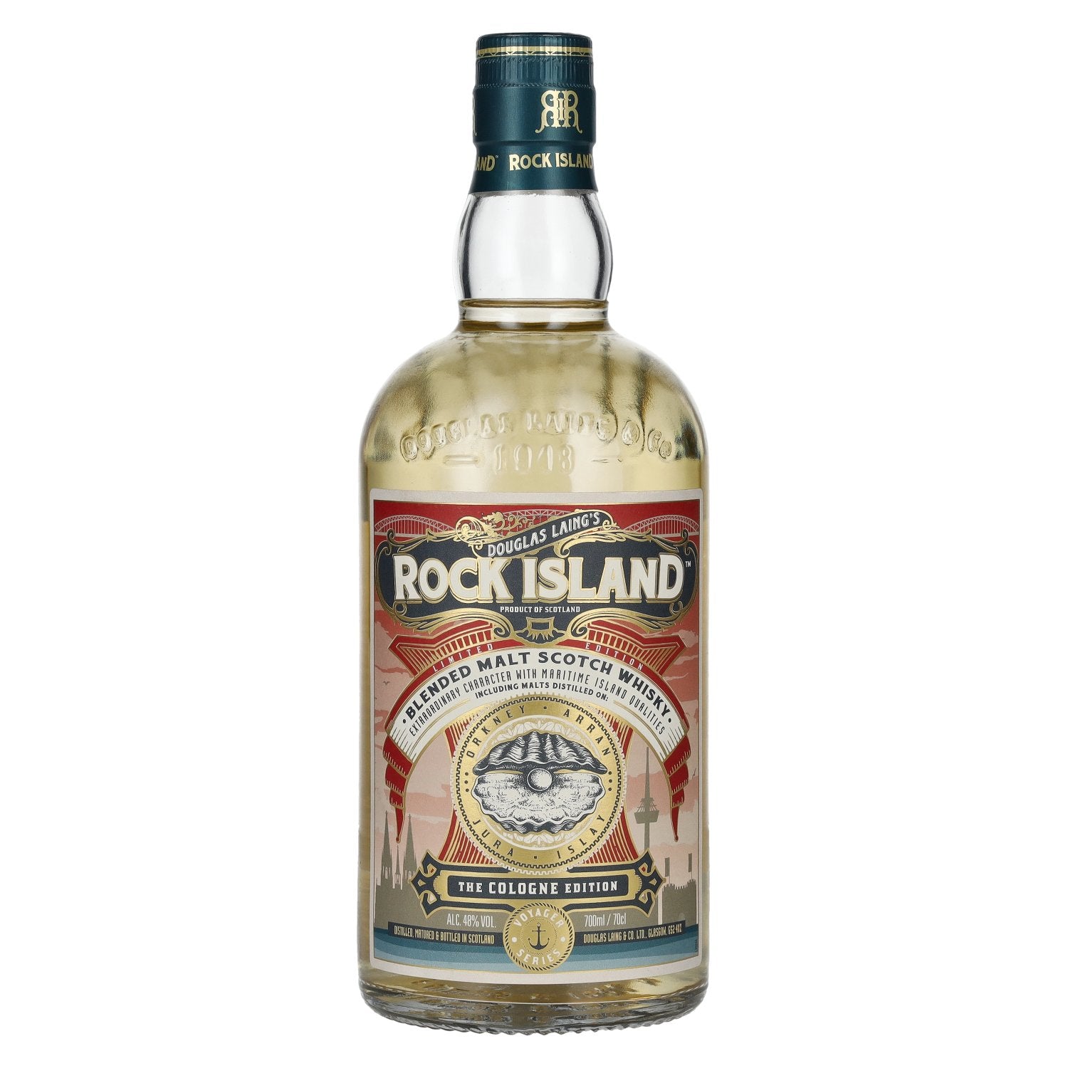 Douglas Laing ROCK ISLAND The Cologne Edition Blended Malt Limited Edition 48% Vol. 0,7l