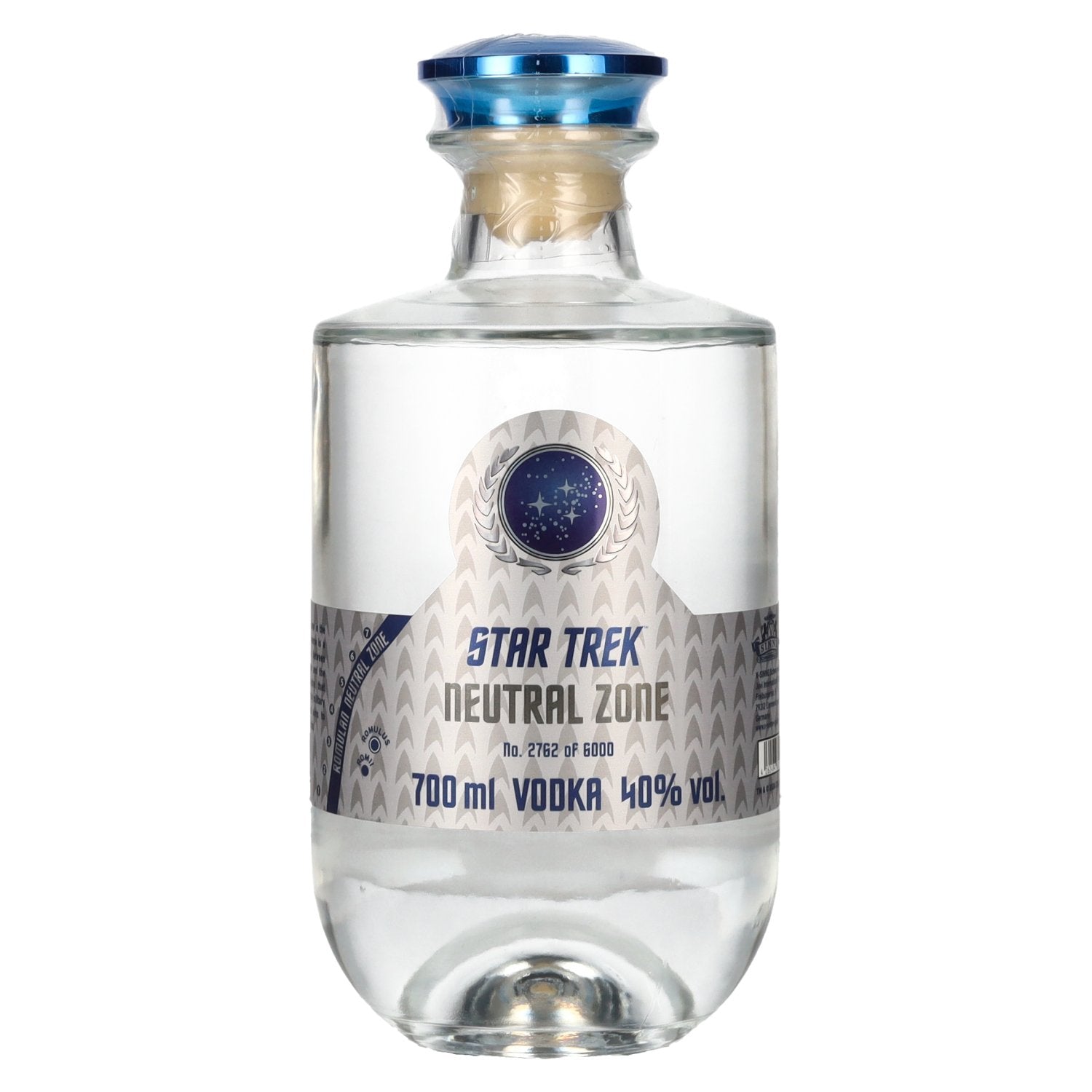 V-Sinne Schwarzwald STAR TREK Neutral Zone Vodka 40% Vol. 0,7l