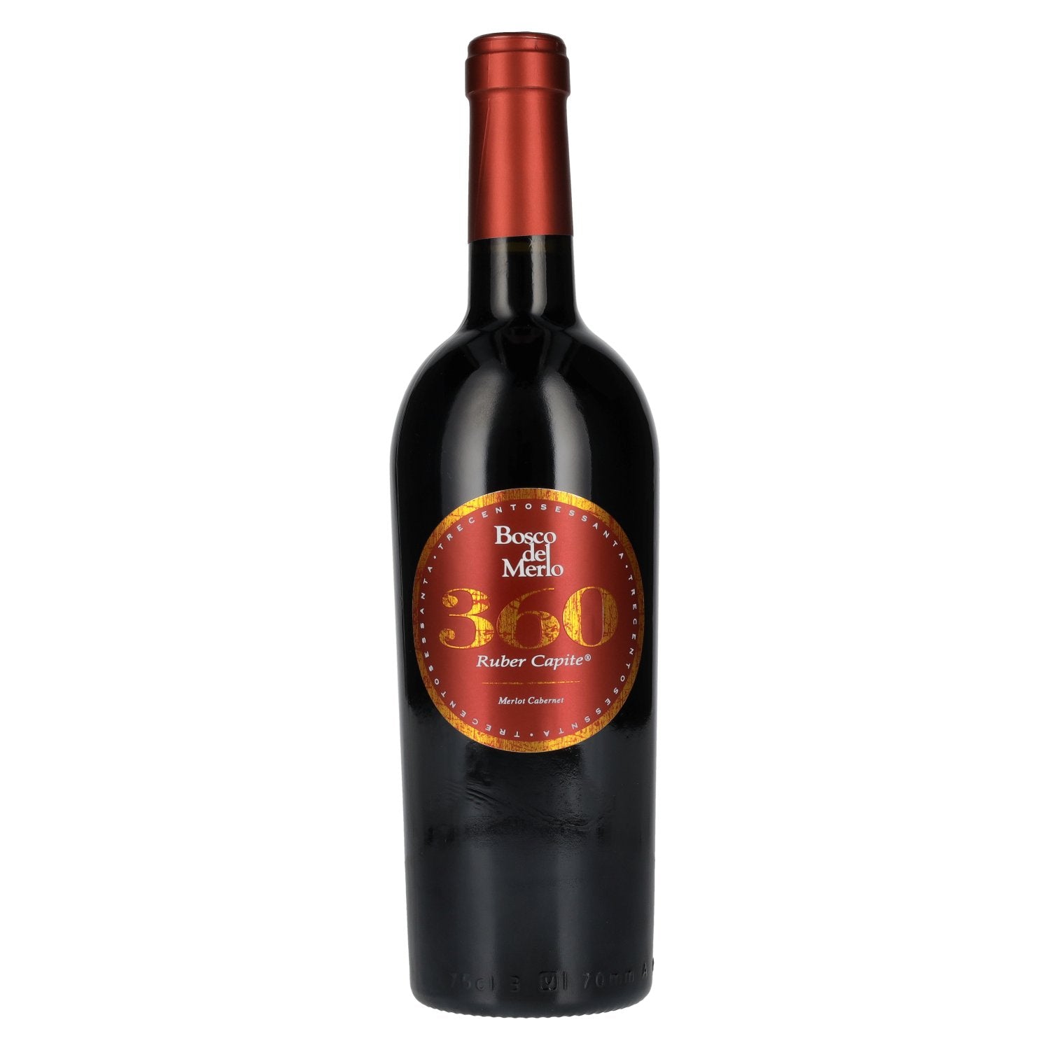 Bosco del Merlo 360 Ruber Capite Merlot Cabernet 2021 14% Vol. 0,75l