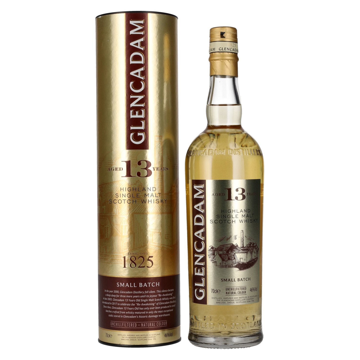 Glencadam 13 Years Old The Re-awakening Batch 3 46% Vol. 0,7l in Giftbox