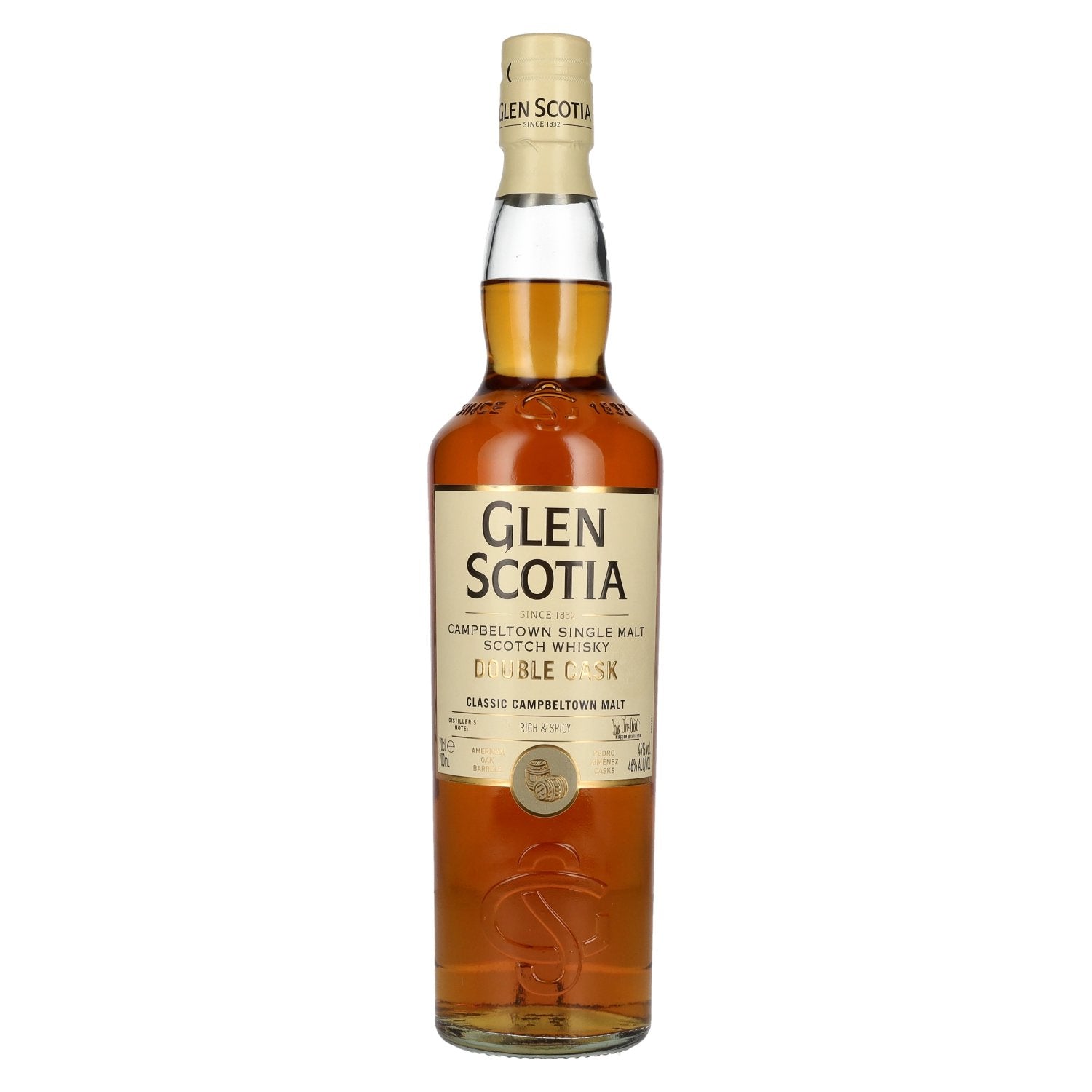 Glen Scotia DOUBLE CASK Single Malt Scotch Whisky 46% Vol. 0,7l