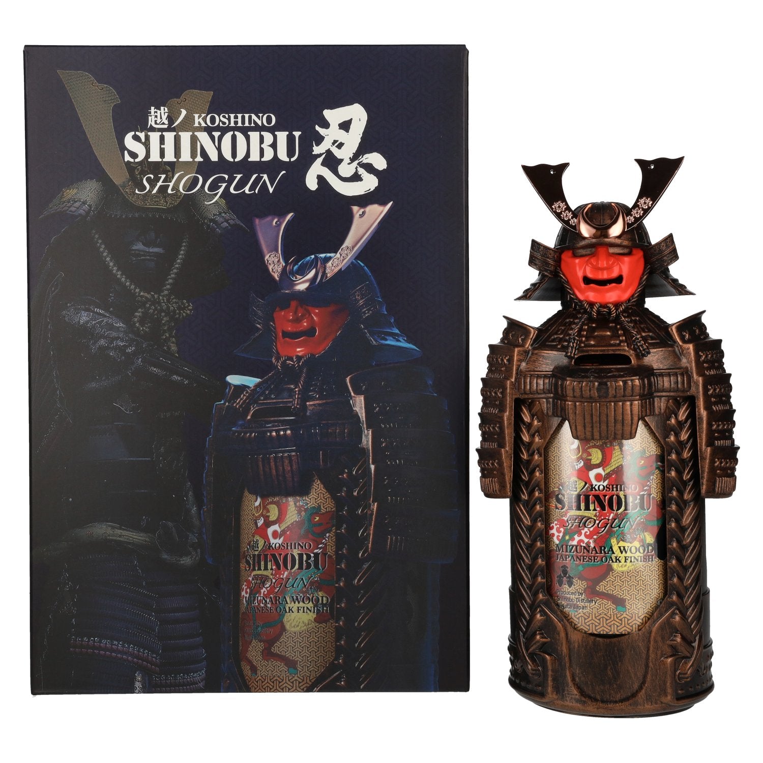 The Koshi-No Shinobu SHOGUN Blended Whisky Mizunara Oak Finish 43% Vol. 0,7l in Giftbox