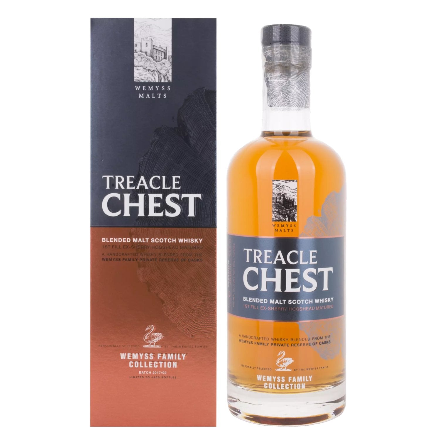 Wemyss Malts Family Collection TREACLE CHEST 46% Vol. 0,7l in Giftbox