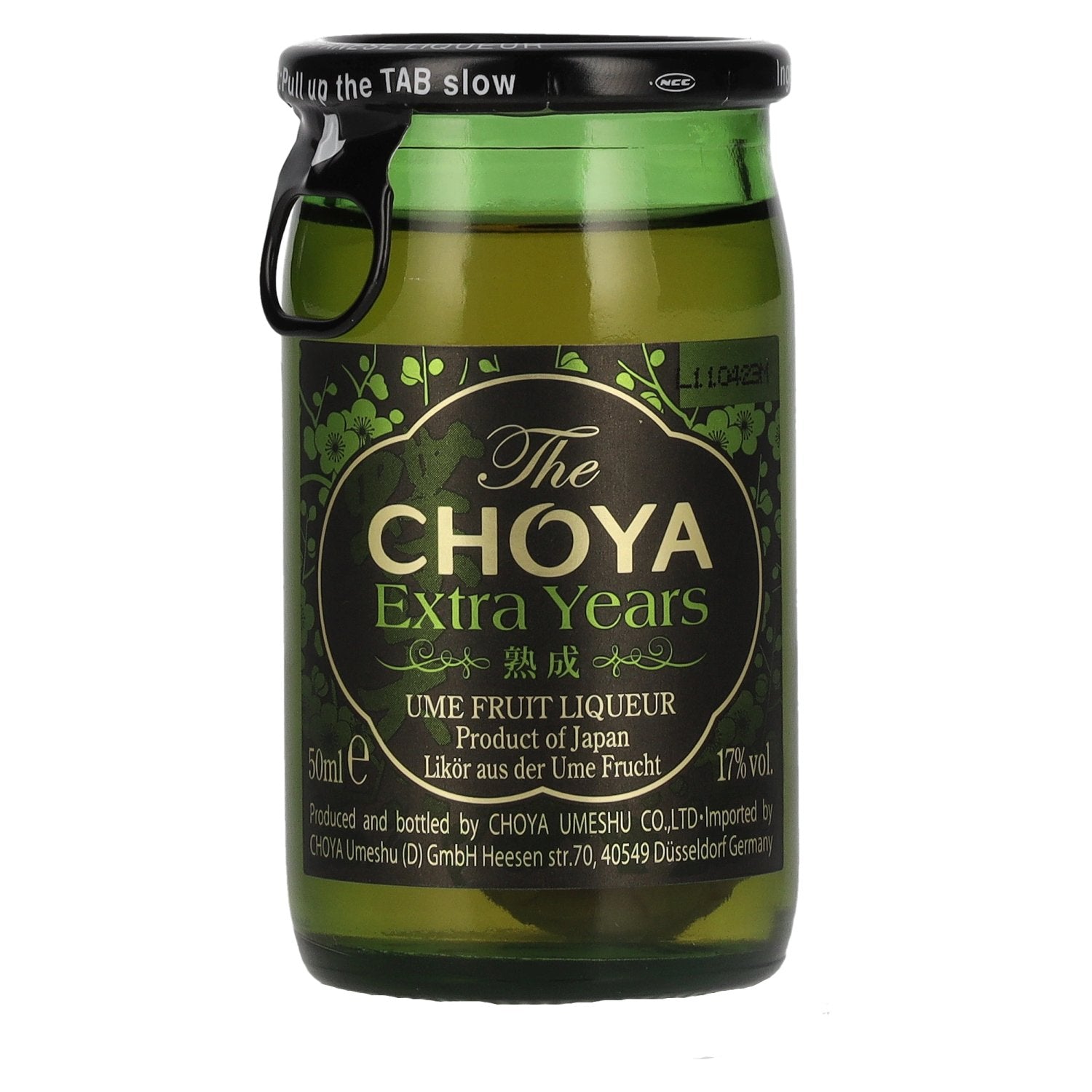 The Choya Extra Years Ume Fruit Liqueur 17% Vol. 0,05l