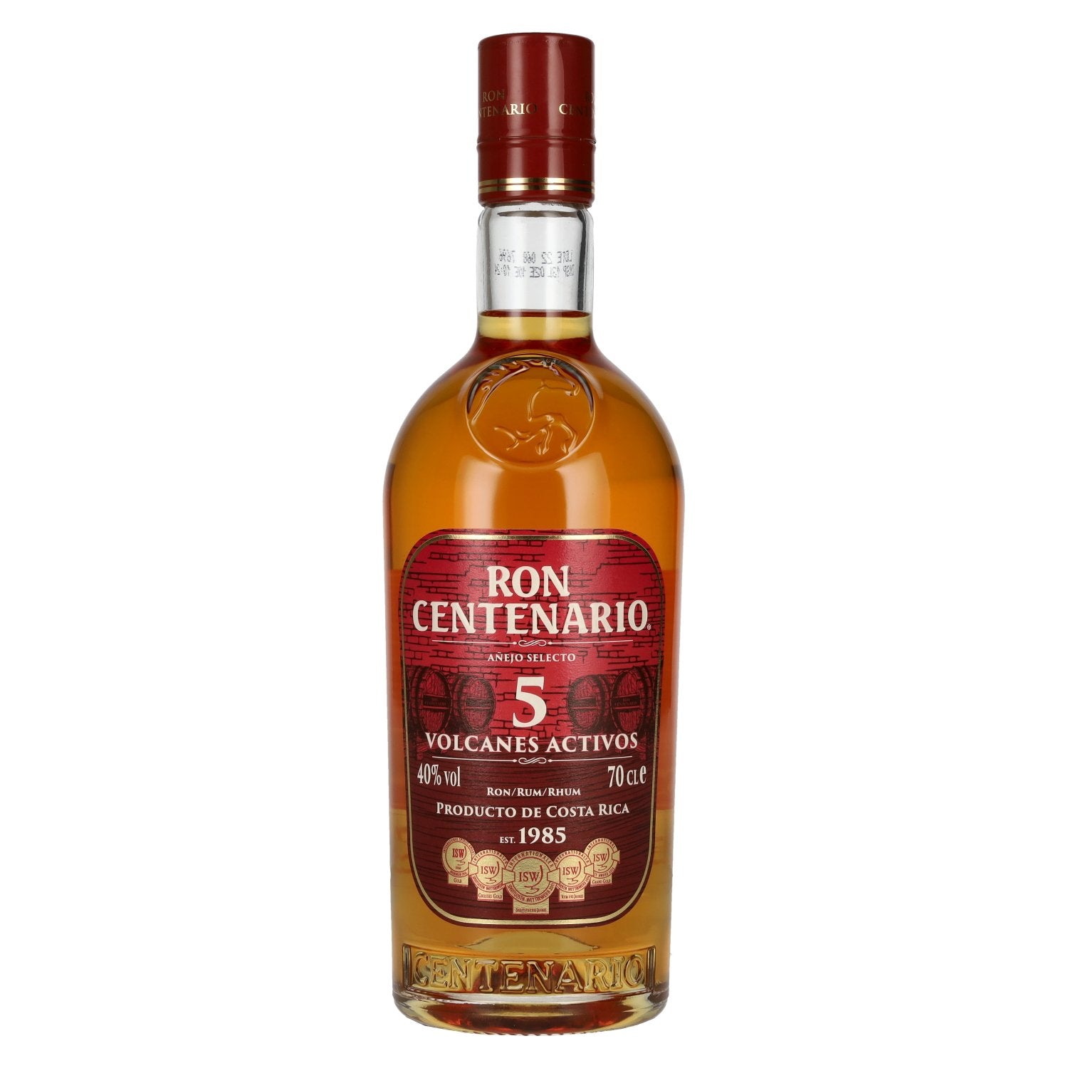 Ron Centenario 5 ANEJO SELECTO Rum 40% Vol. 0,7l