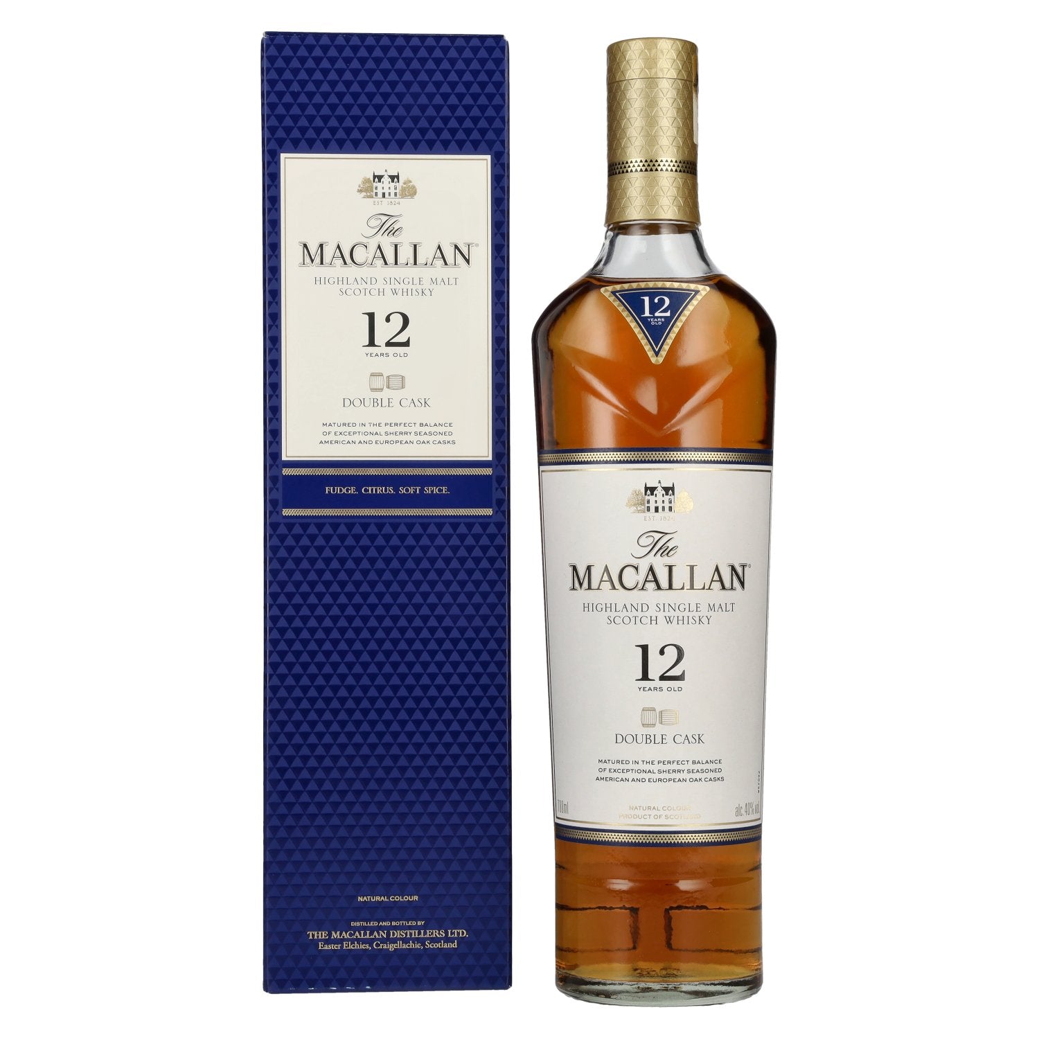 The Macallan 12 Years Old DOUBLE CASK COLLECTION 40% Vol. 0,7l in Giftbox