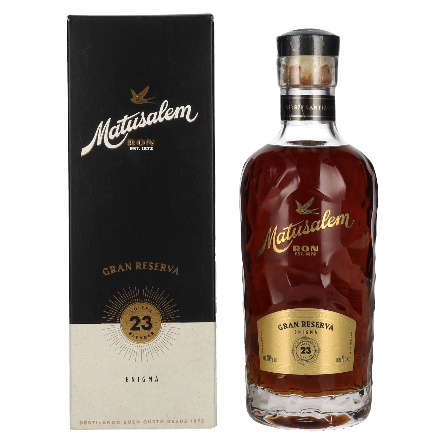 Ron Matusalem 23 Solera Gran Reserva ENIGMA Rum 40% Vol. 0,7l