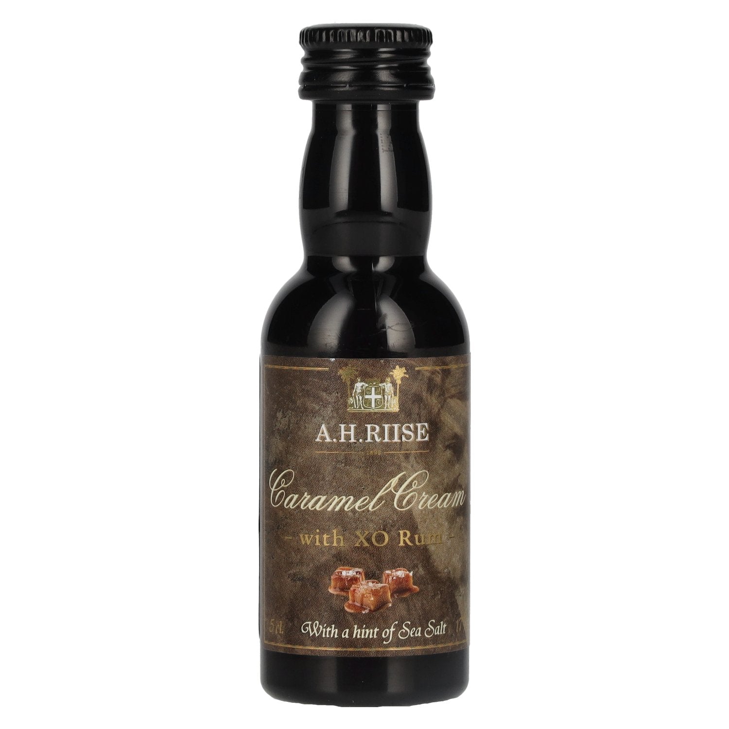 A.H. Riise Caramel-Cream-Liqueur PET 17% Vol. 0,05l