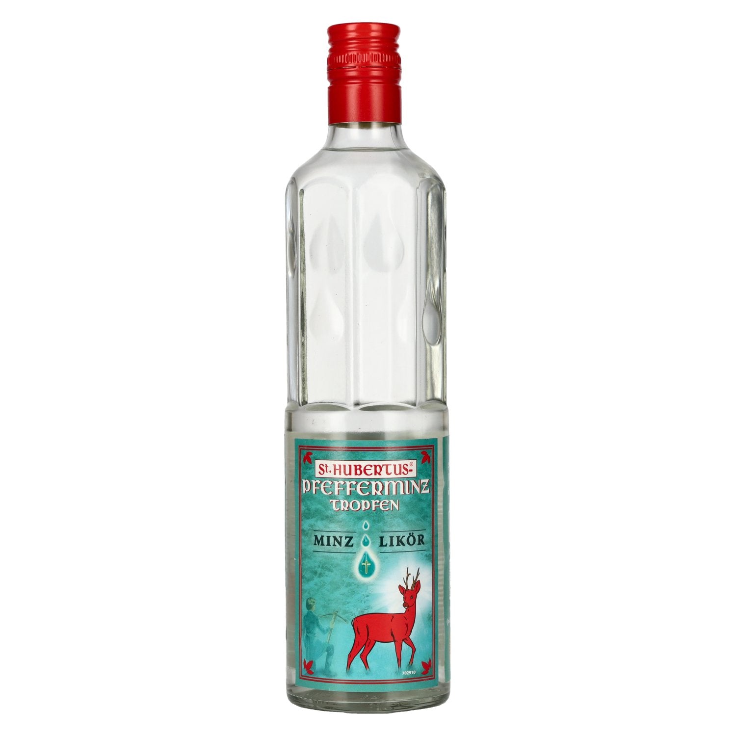 St. Hubertus PFEFFERMINZ Tropfen Minz-Likoer 18% Vol. 0,5l