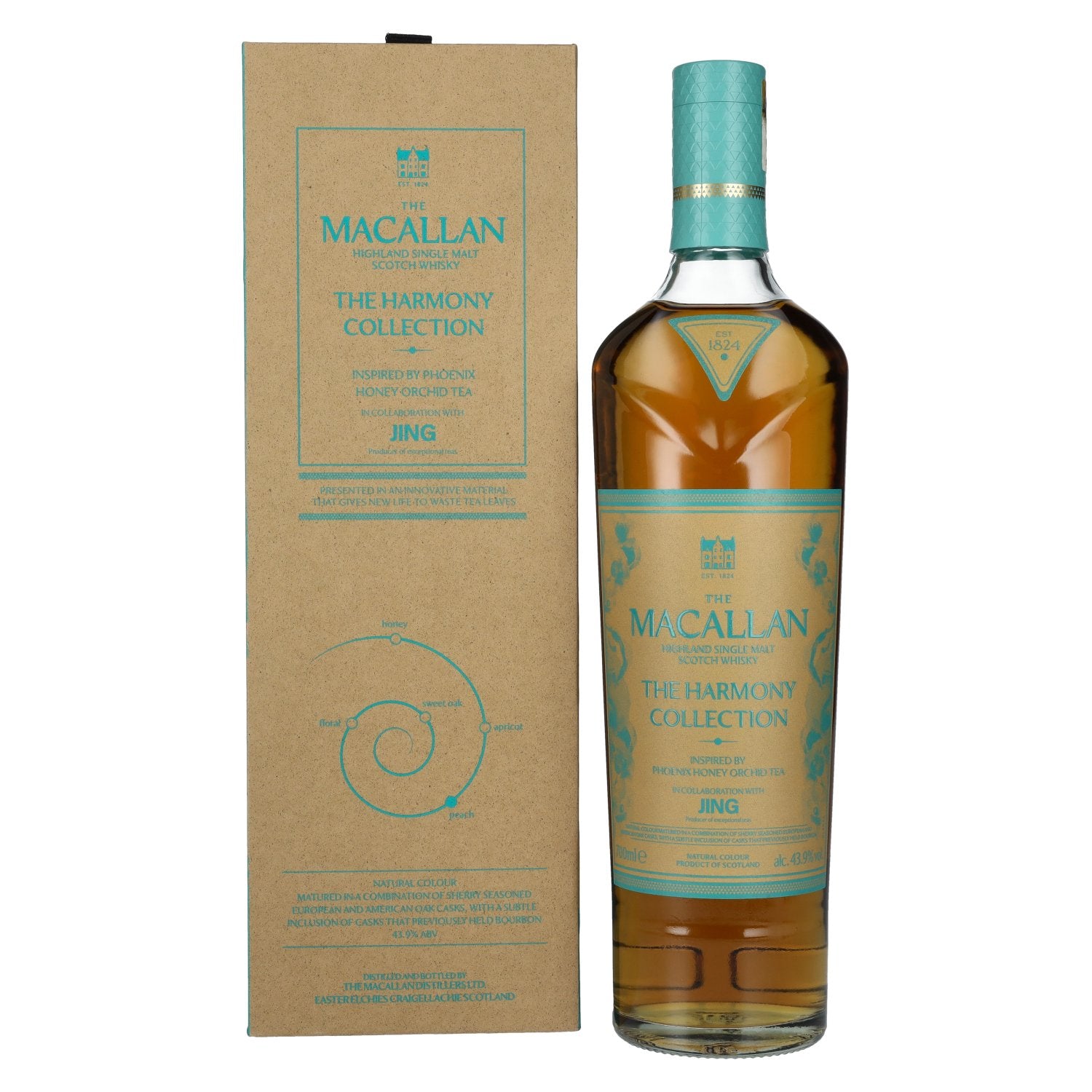 The Macallan The Harmony Collection JING PHOENIX HONEY ORCHID TEA 43,9% Vol. 0,7l in Giftbox