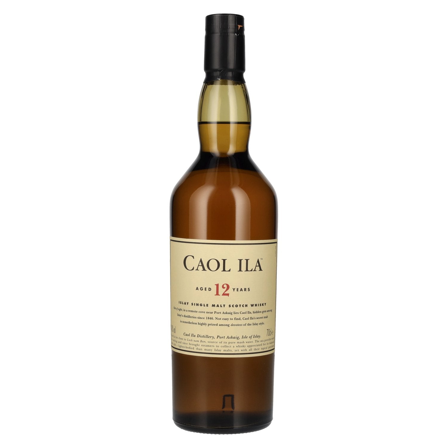 Caol Ila 12 Years Old Islay Single Malt 43% Vol. 0,7l