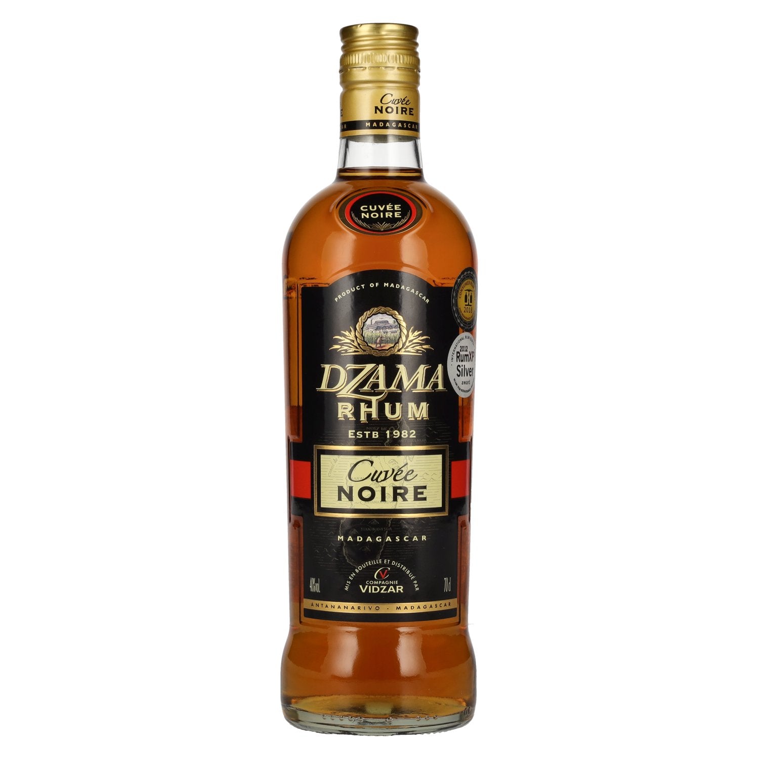 Dzama Cuvee NOIRE Rhum 40% Vol. 0,7l