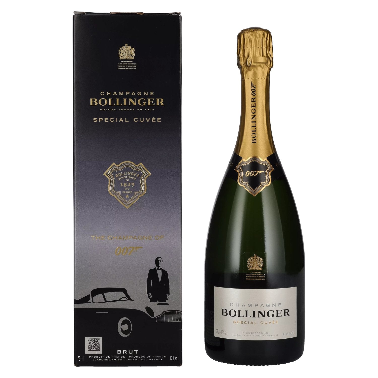 Bollinger Champagne SPECIAL CUVEE 007 Limited Edition 12% Vol. 0,75l in Giftbox