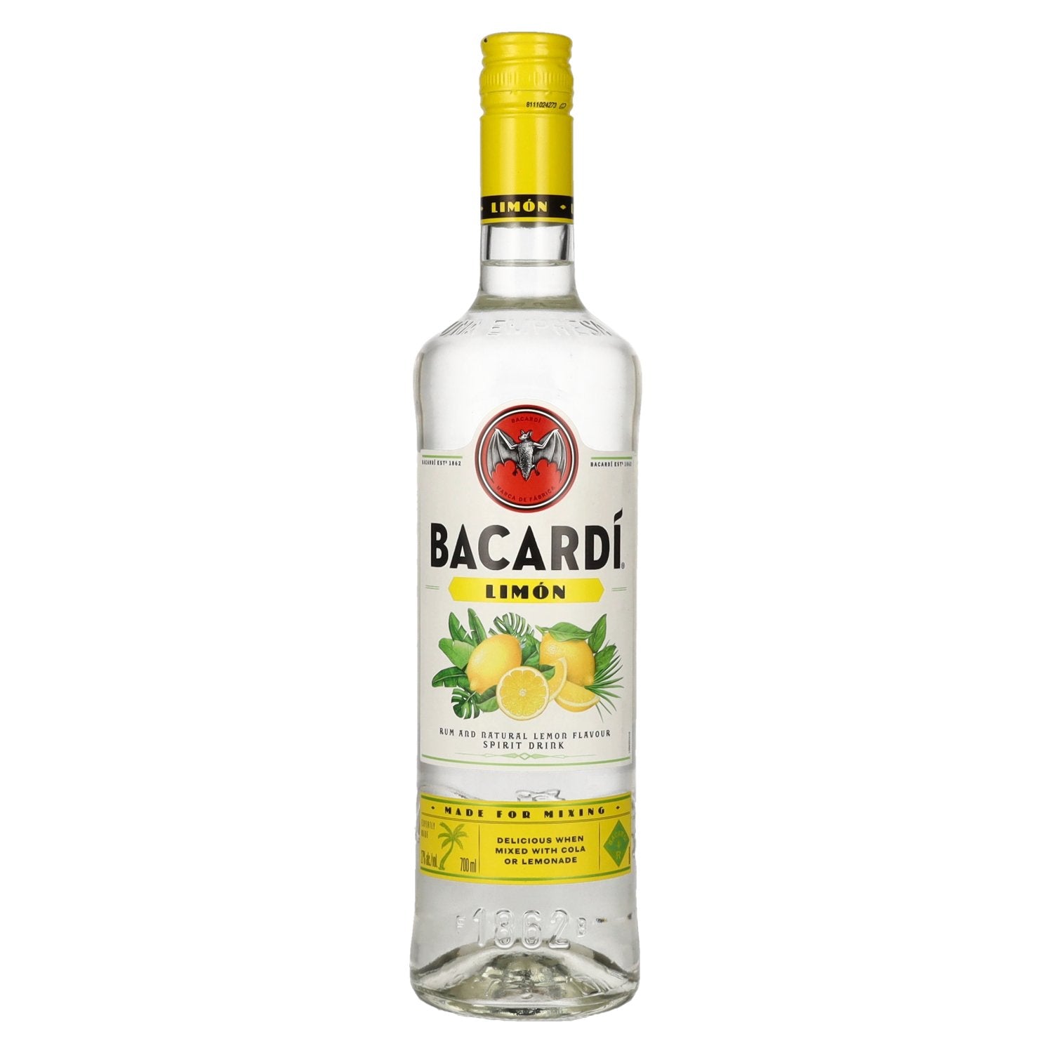 Bacardi LIMON Rum With Natural Flavors 27% Vol. 0,7l