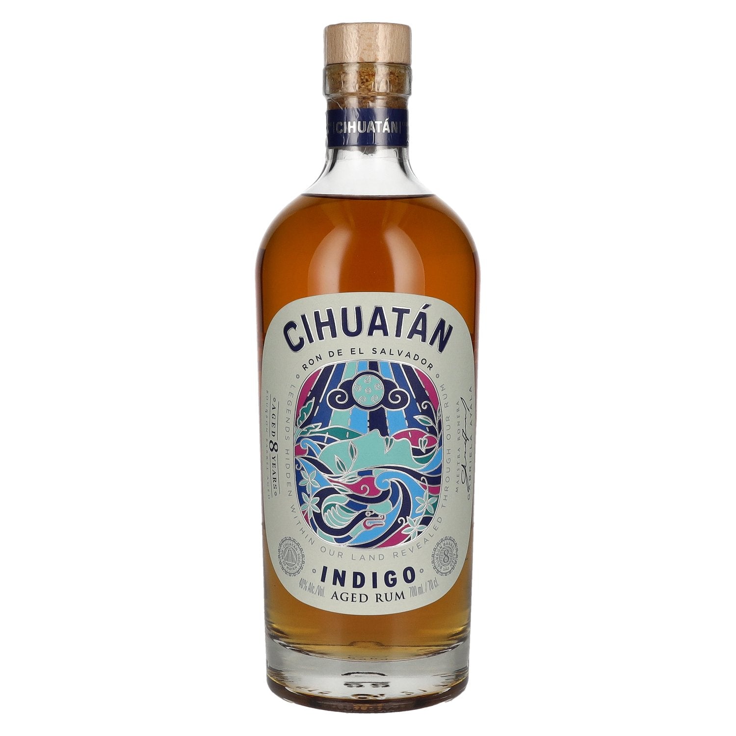 Cihuatan 8 Years INDIGO Rum El Salvador 40% Vol. 0,7l