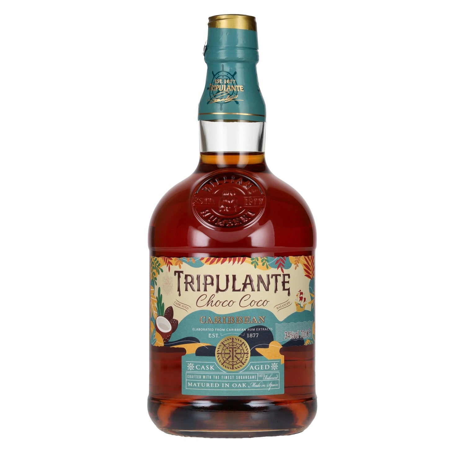 Tripulante Choco Coco Caribbean 34% Vol. 0,7l