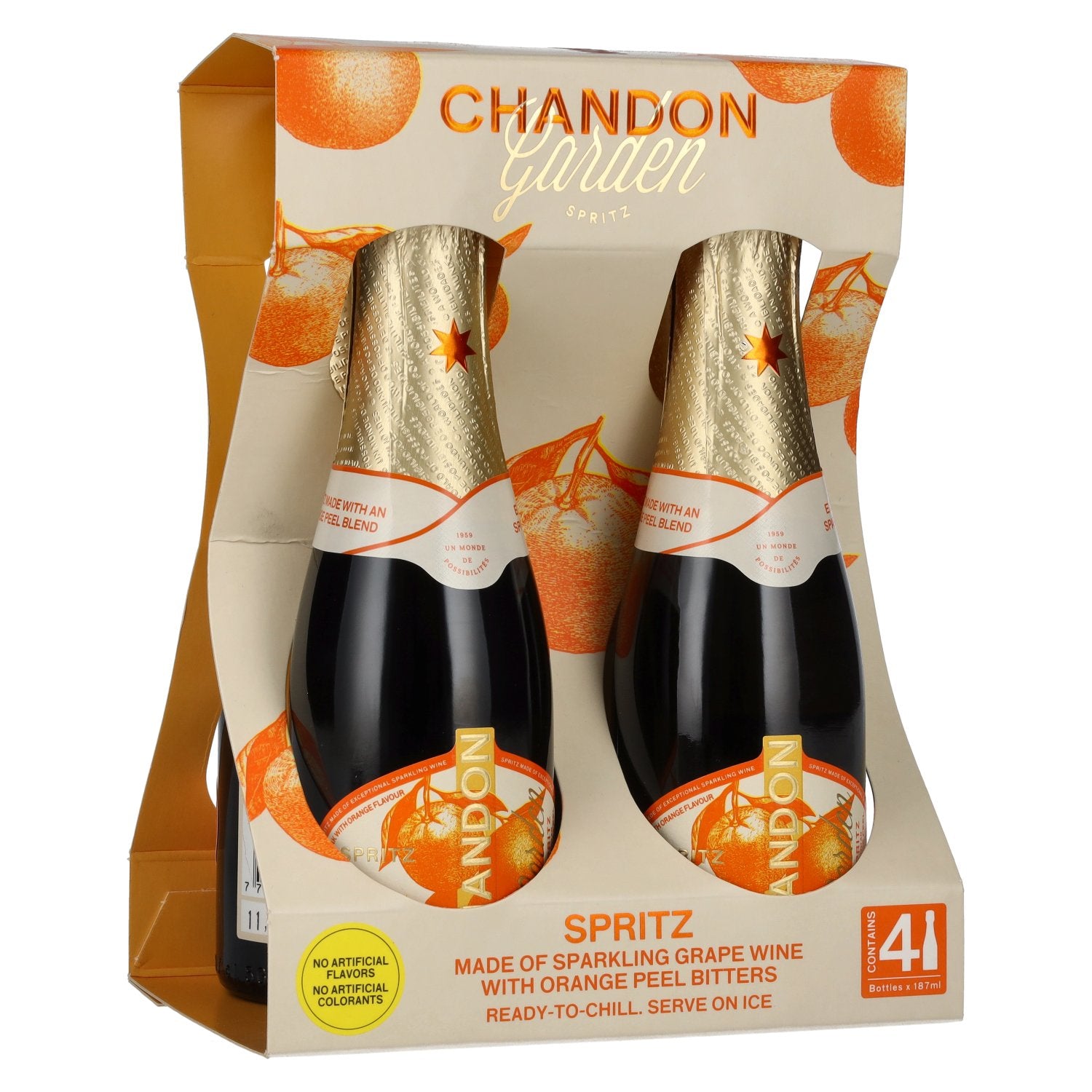 Chandon Garden Spritz 11,5% Vol. 4x0,1875l