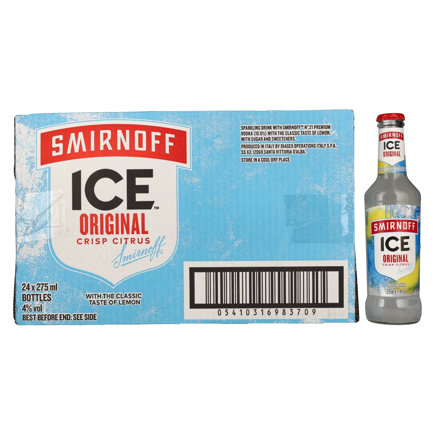 Smirnoff ICE ORIGINAL Crisp Citrus 4% Vol. 24x0,275l