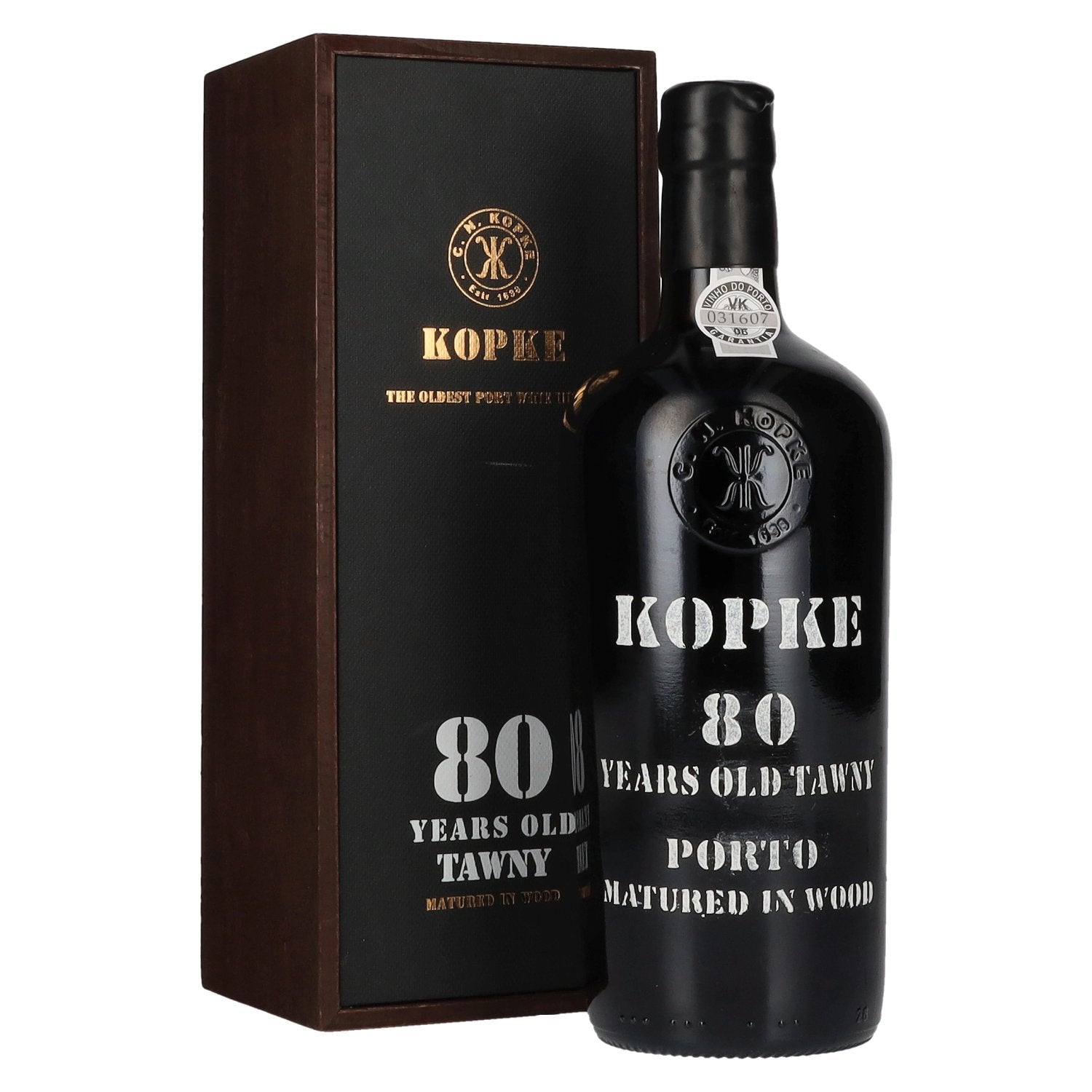 Kopke 80 Years Old TAWNY Porto 20% Vol. 0,75l in Holzkiste