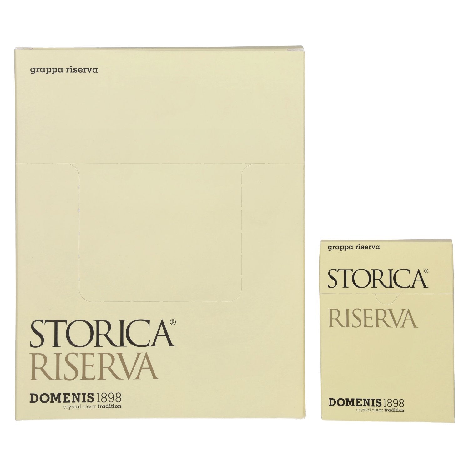 Domenis 1898 STORICA RISERVA Grappa 50% Vol. 10x10x0,005l in Giftbox