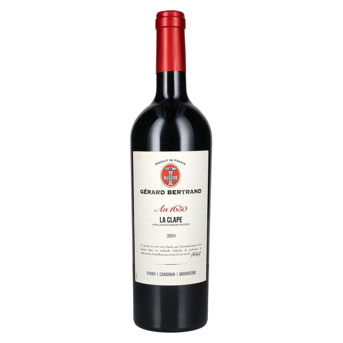 Gerard Bertrand LA CLAPE An1650 2024 14% Vol. 0,75l