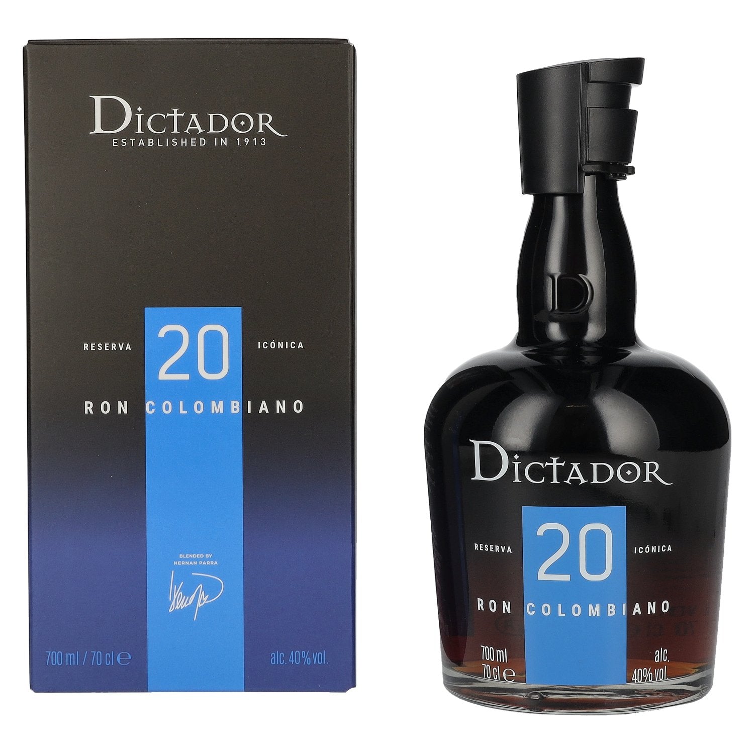 Dictador 20 Years Old Reserva Iconica Ron Colombiano 40% Vol. 0,7l in Giftbox