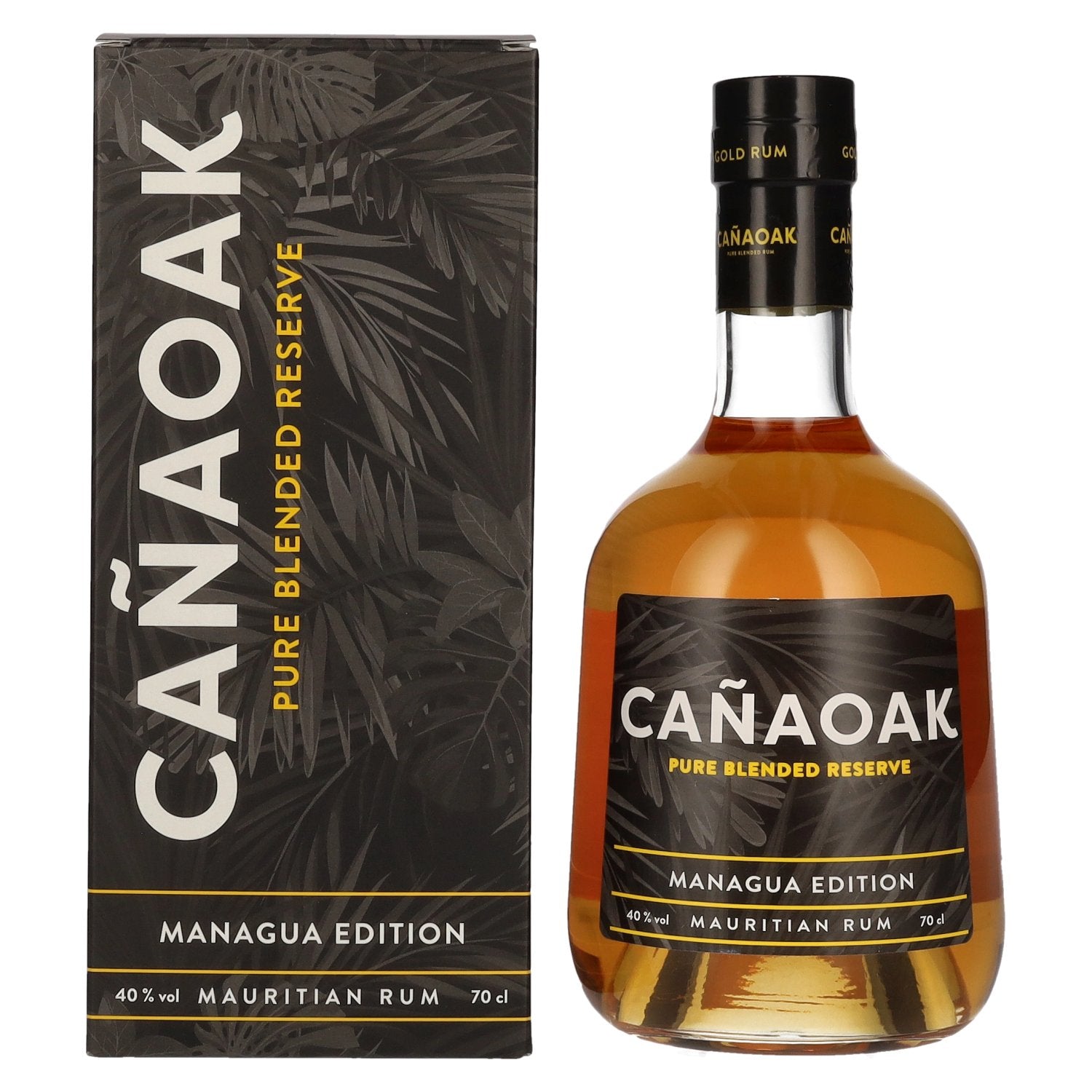 Canaoak Pure Blended Reserve Rum Managua Edition 40% Vol. 0,7l in Giftbox