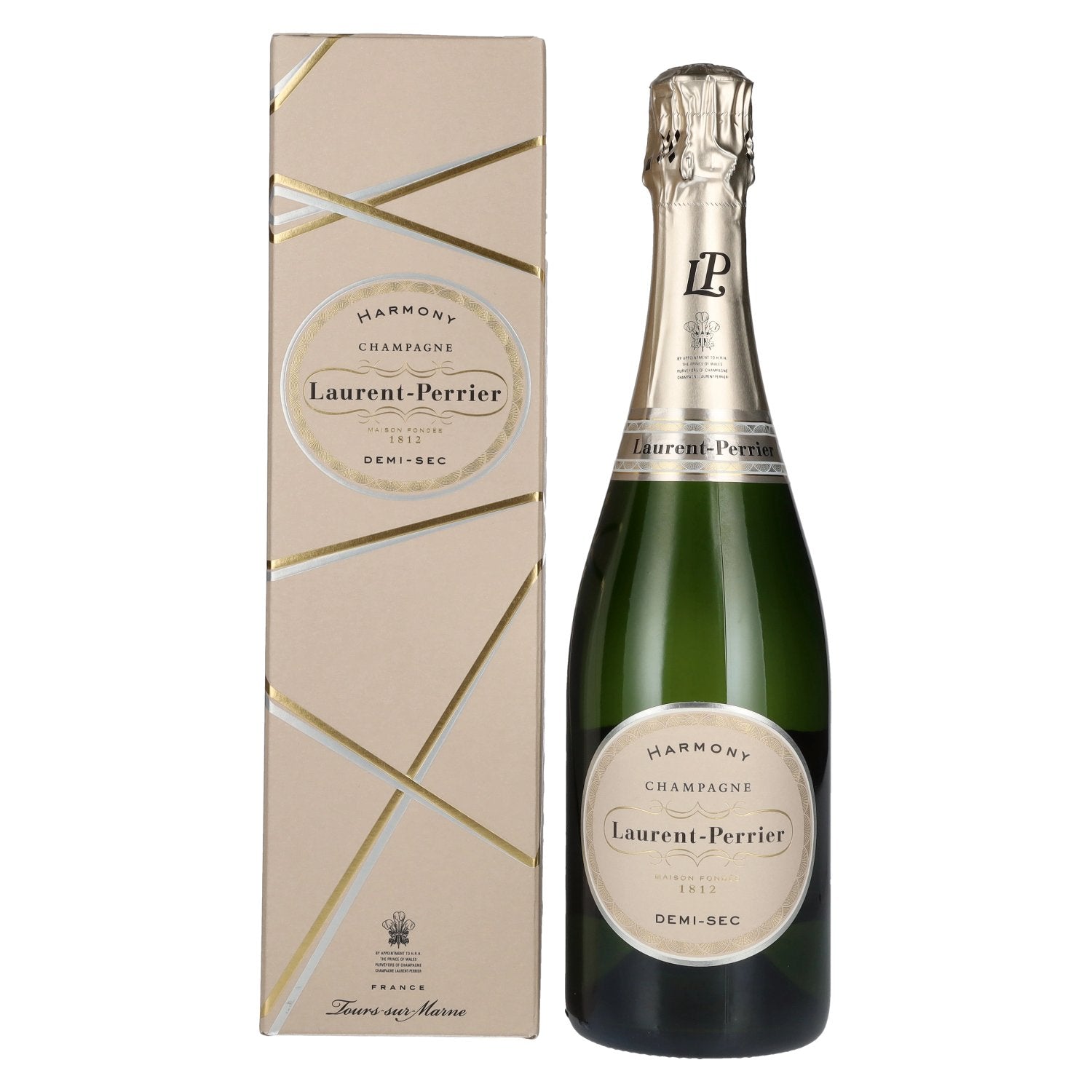 Laurent Perrier Champagne HARMONY Demi-Sec 12% Vol. 0,75l in Giftbox