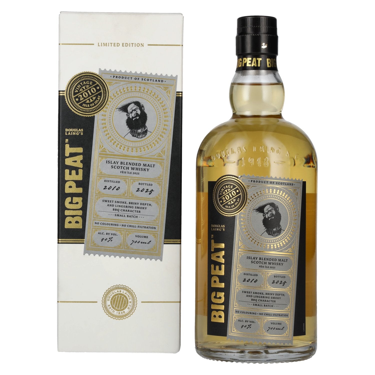 Douglas Laing BIG PEAT Feis Ile Vintage 2010/2025 50% Vol. 0,7l in Giftbox