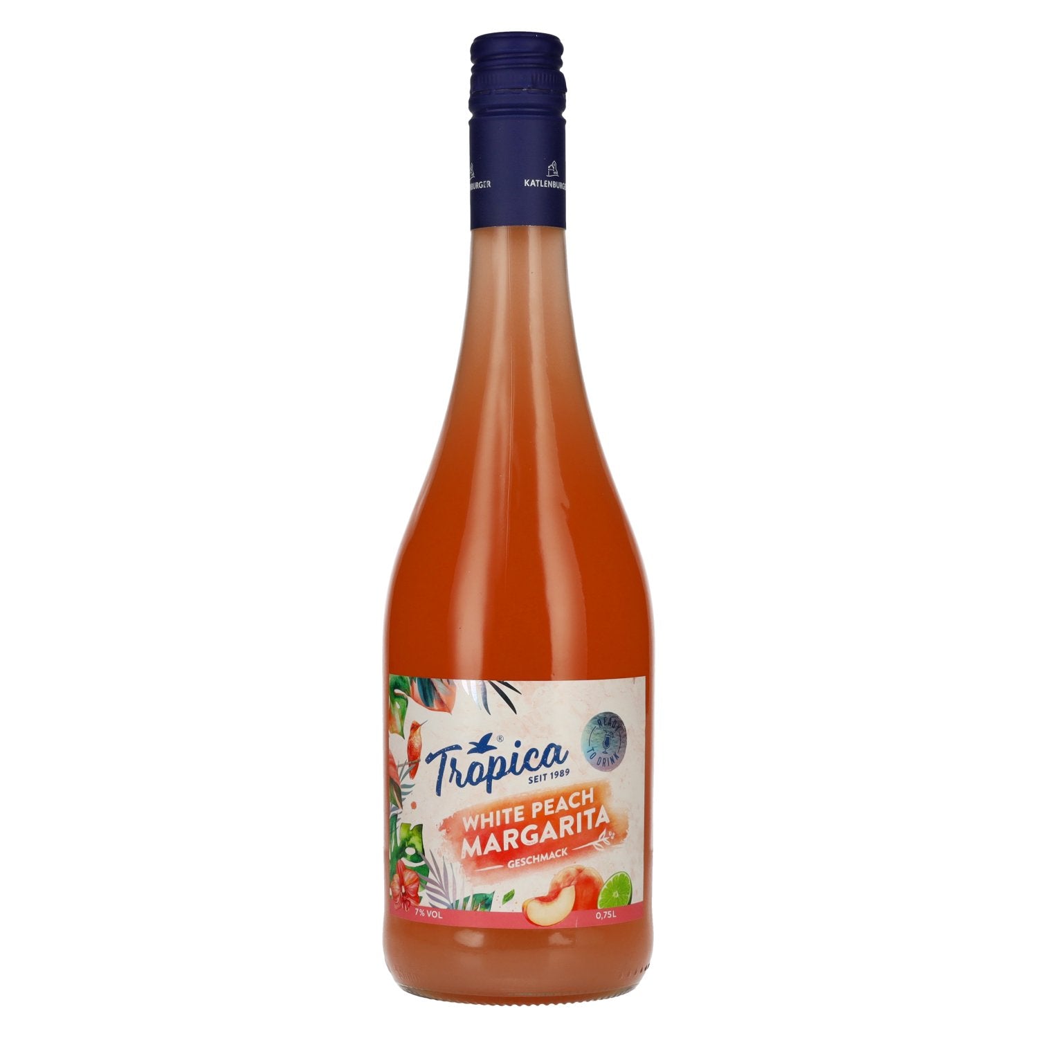 Katlenburger Tropica Cocktail White Peach Margarita 7% Vol. 0,75l