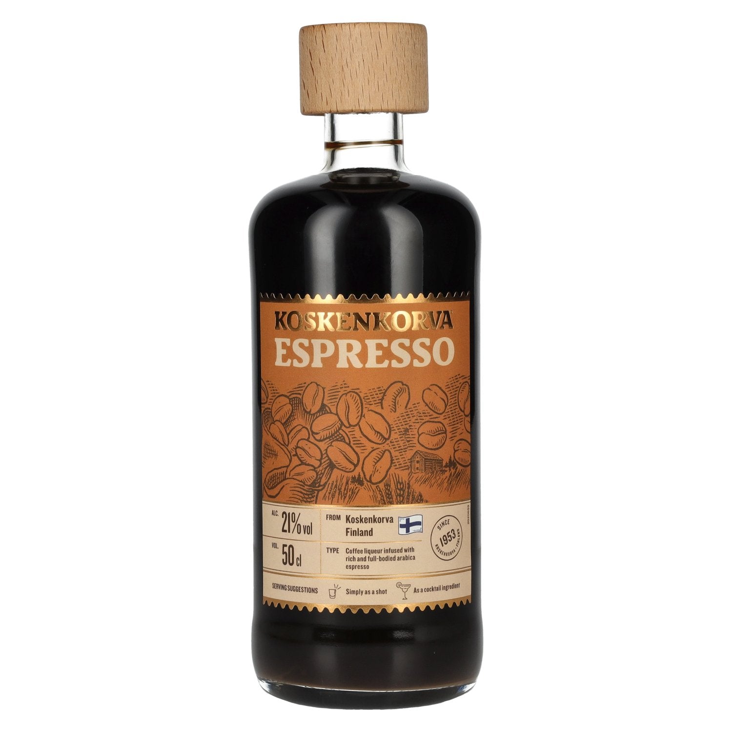 Koskenkorva ESPRESSO Flavoured Liqueur 21% Vol. 0,5l