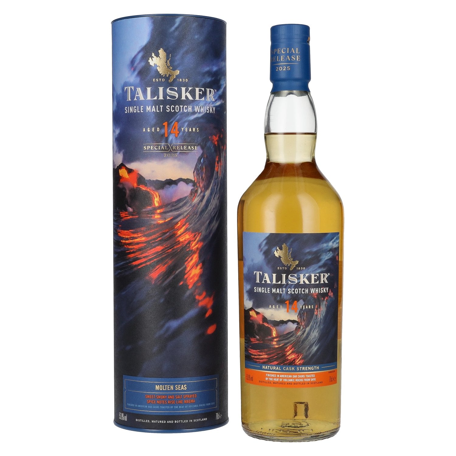 Talisker 14 Years Old MOLTEN SEAS Single Malt Special Release 2025 53,9% Vol. 0,7l in Giftbox