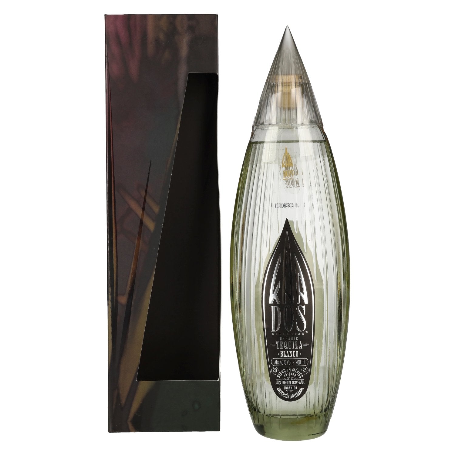 Kaa Dos Selection Organic Tequila BLANCO 100% Puro de Agave Azul 40% Vol. 0,7l in Giftbox