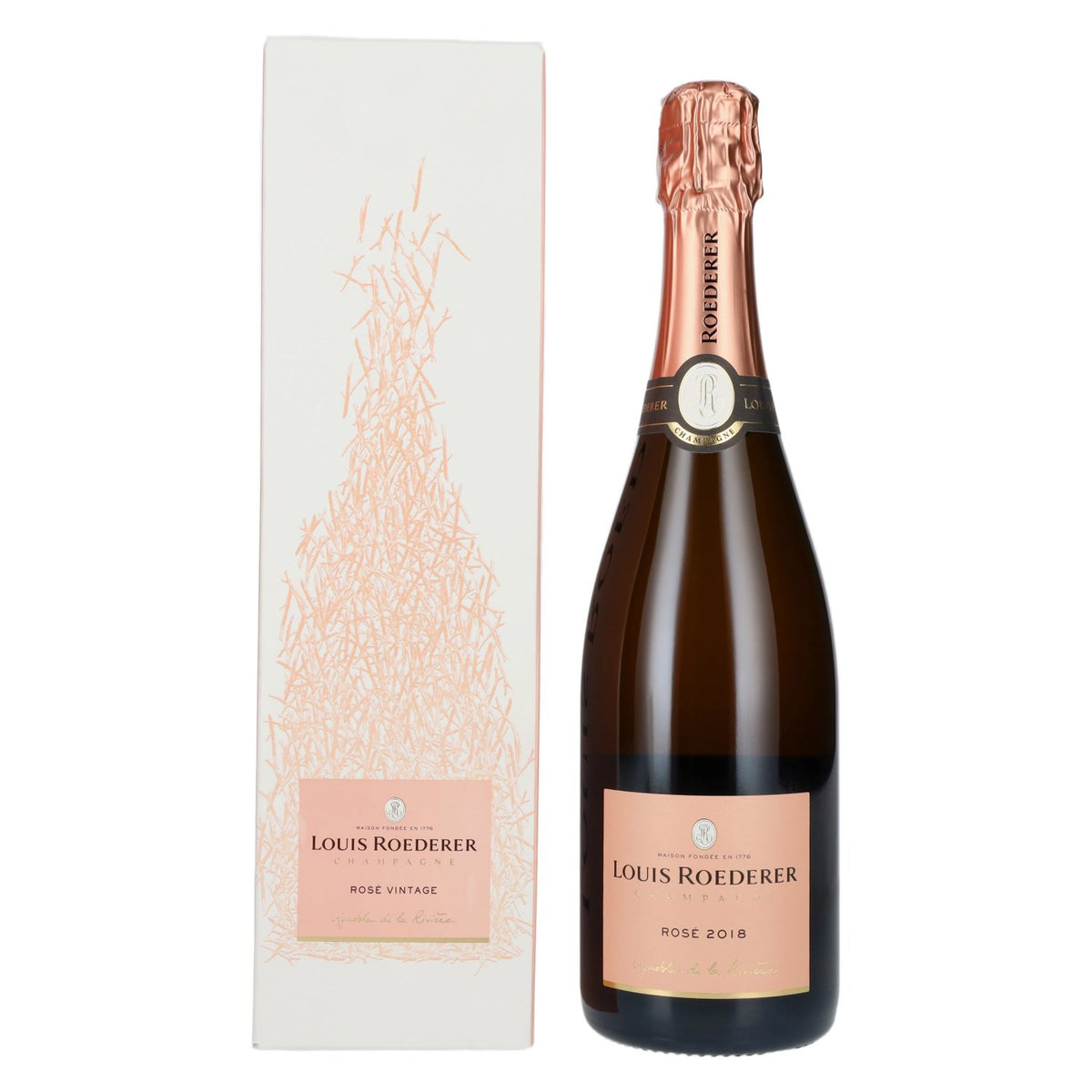 Louis Roederer Champagne ROSE Vintage 2018 12,5% Vol. 0,75l in Giftbox