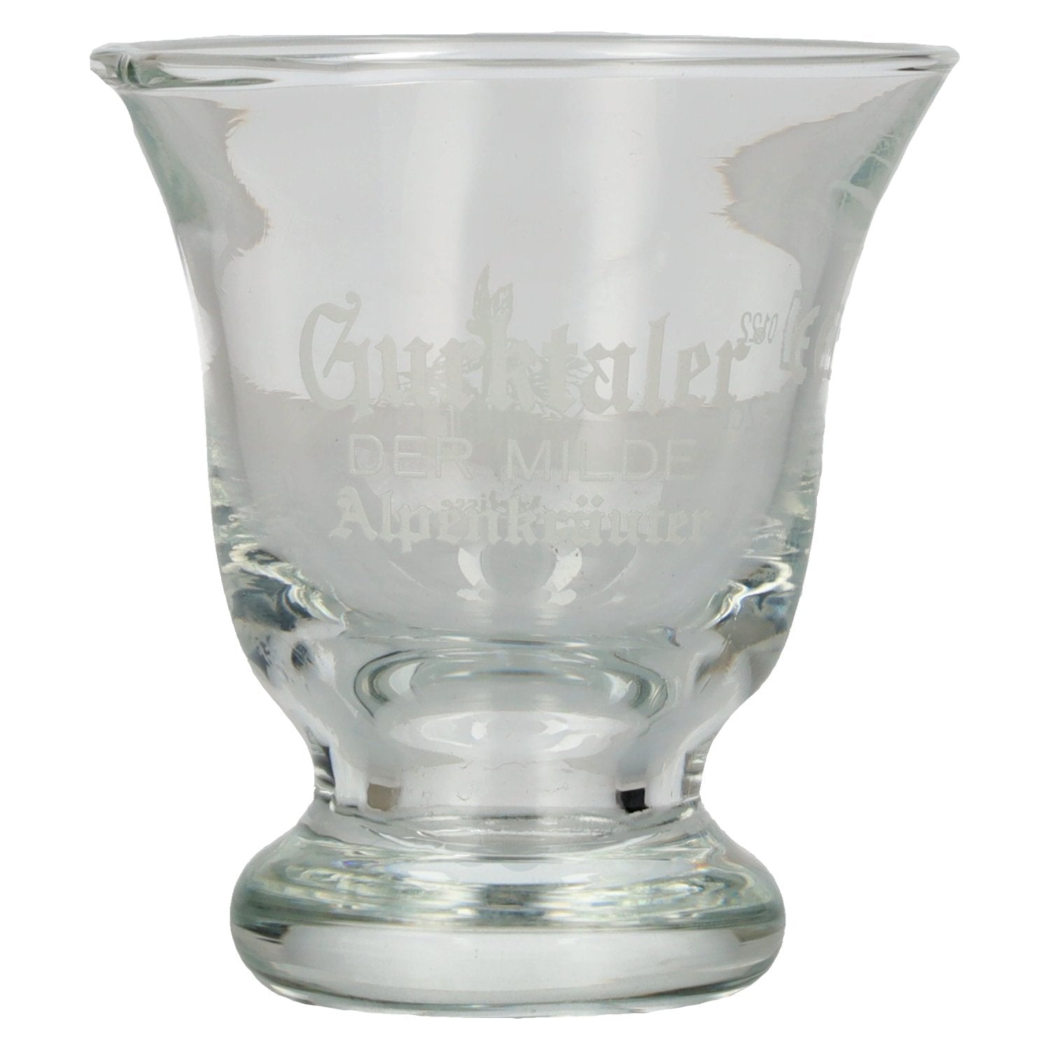 Gurktaler Stamperl with calibration 2 cl/4 cl