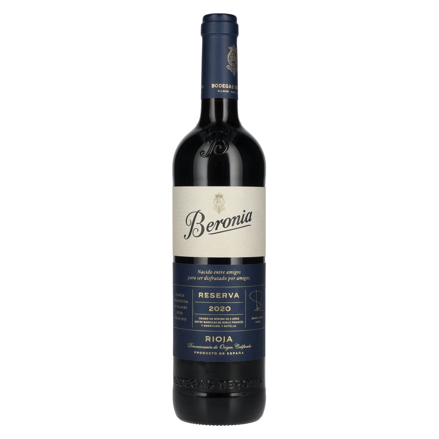 Beronia Rioja Reserva 2020 14% Vol. 0,75l