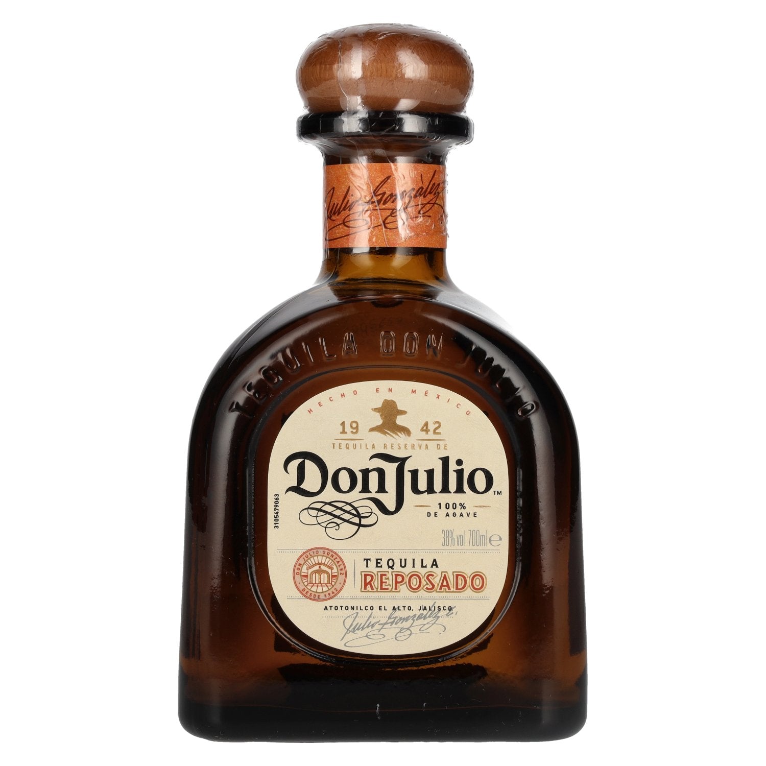 Don Julio Tequila Reposado 100% Agave 38% Vol. 0,7l