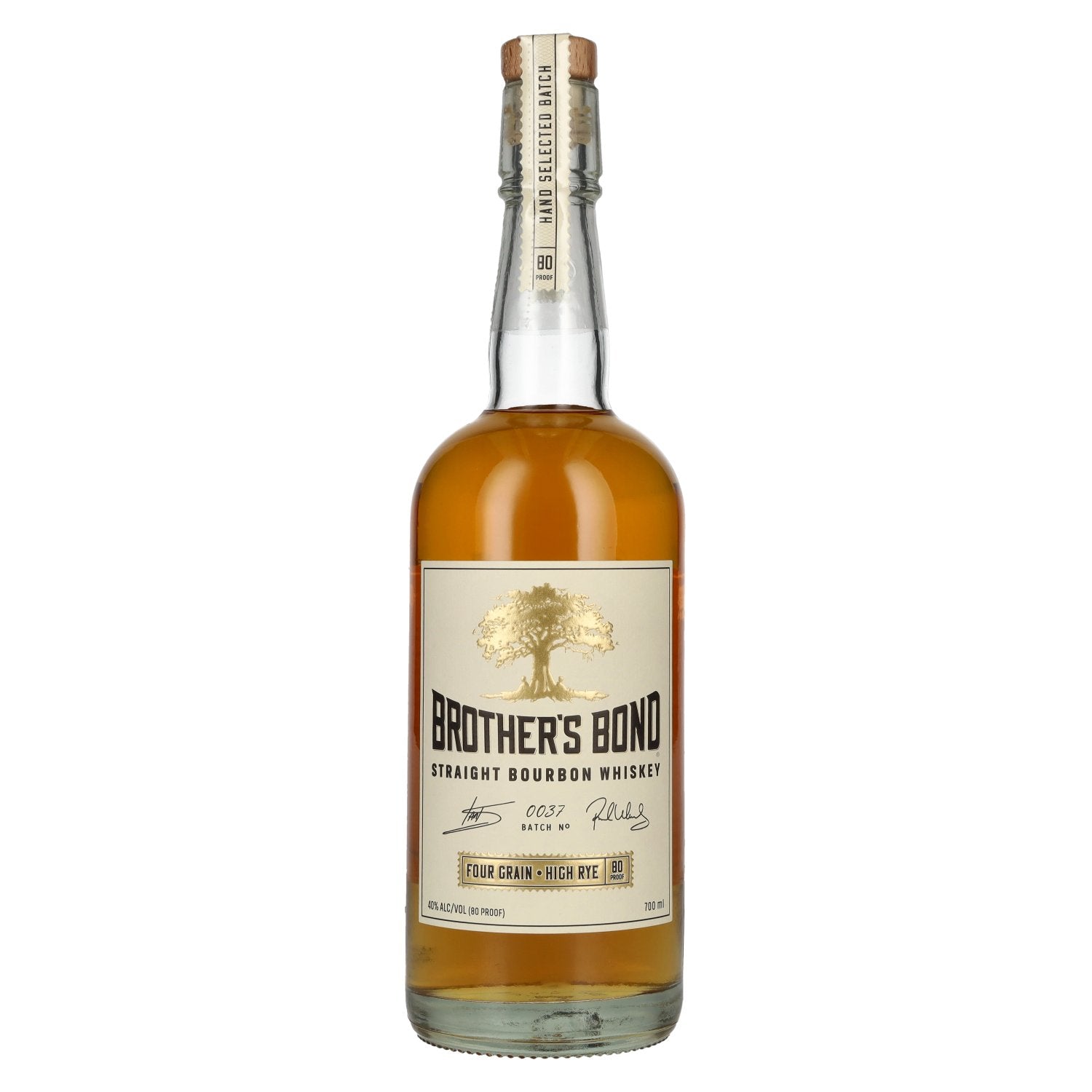 Brother's Bond Straight Bourbon Whiskey 40% Vol. 0,7l
