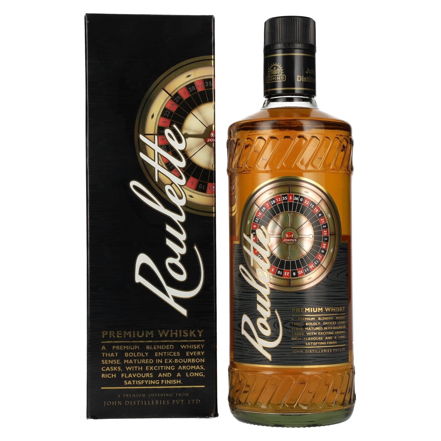 Paul John ROULETTE Premium Whisky 40% Vol. 0,7l in Giftbox
