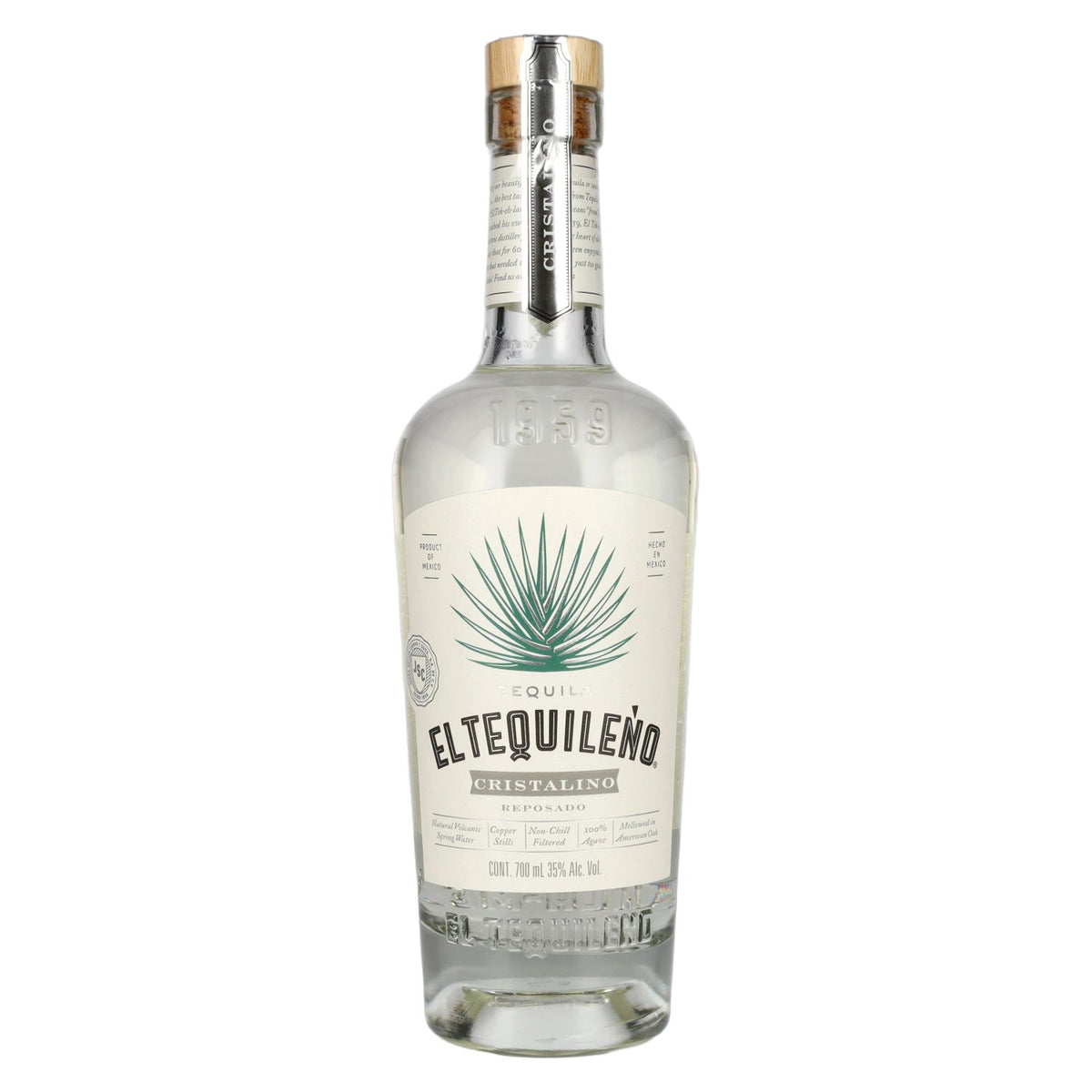 El Tequileno 1959 CRISTALINO Reposado 100% Agave 35% Vol. 0,7l