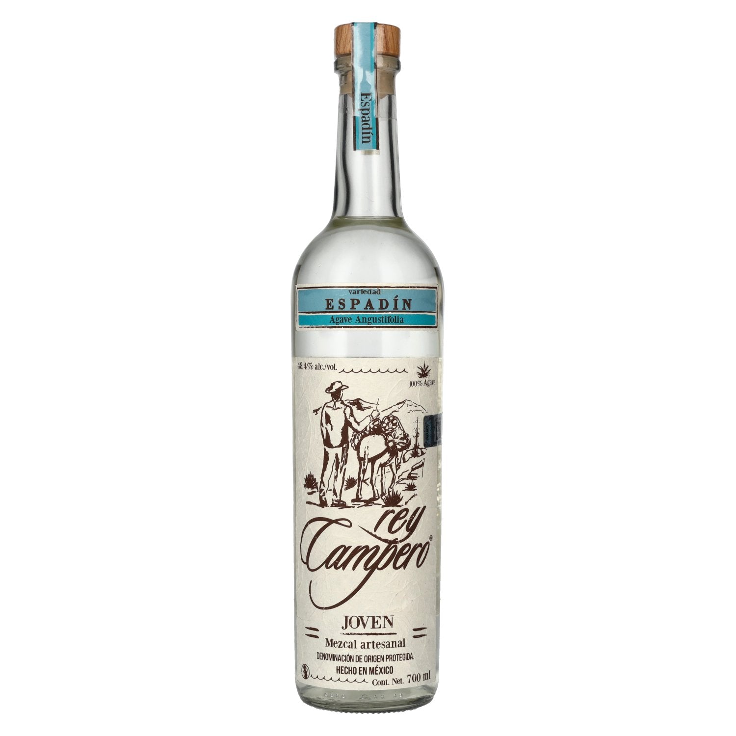 Rey Campero Mezcal ESPADIN 48,4% Vol. 0,7l