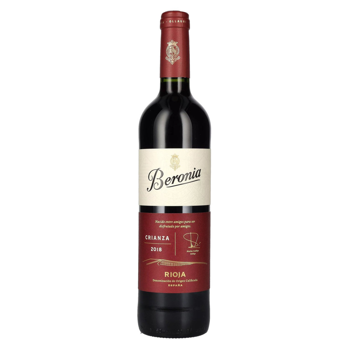 Beronia Crianza Rioja 2018 13,5% Vol. 0,75l