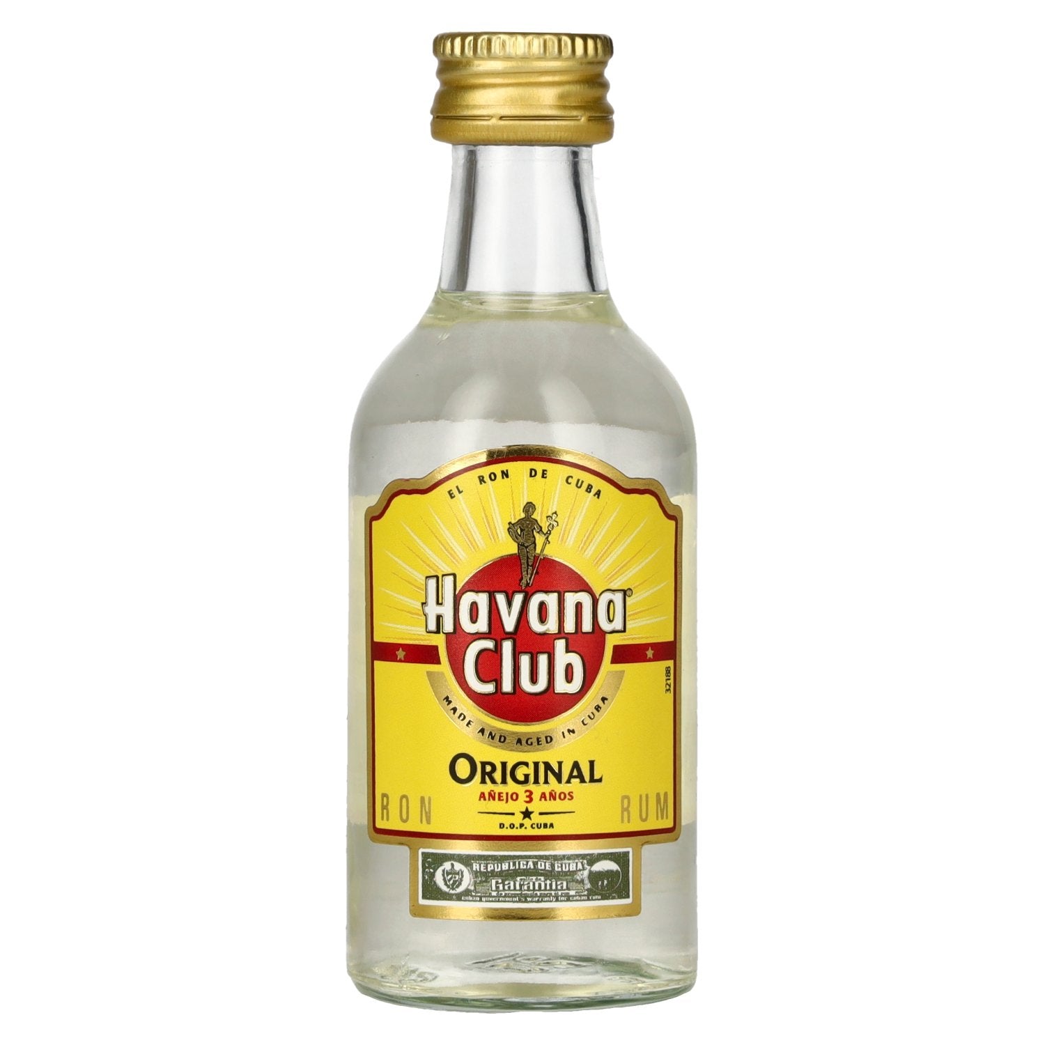 Havana Club Anejo 3 Anos Rum 37,5% Vol. 0,05l