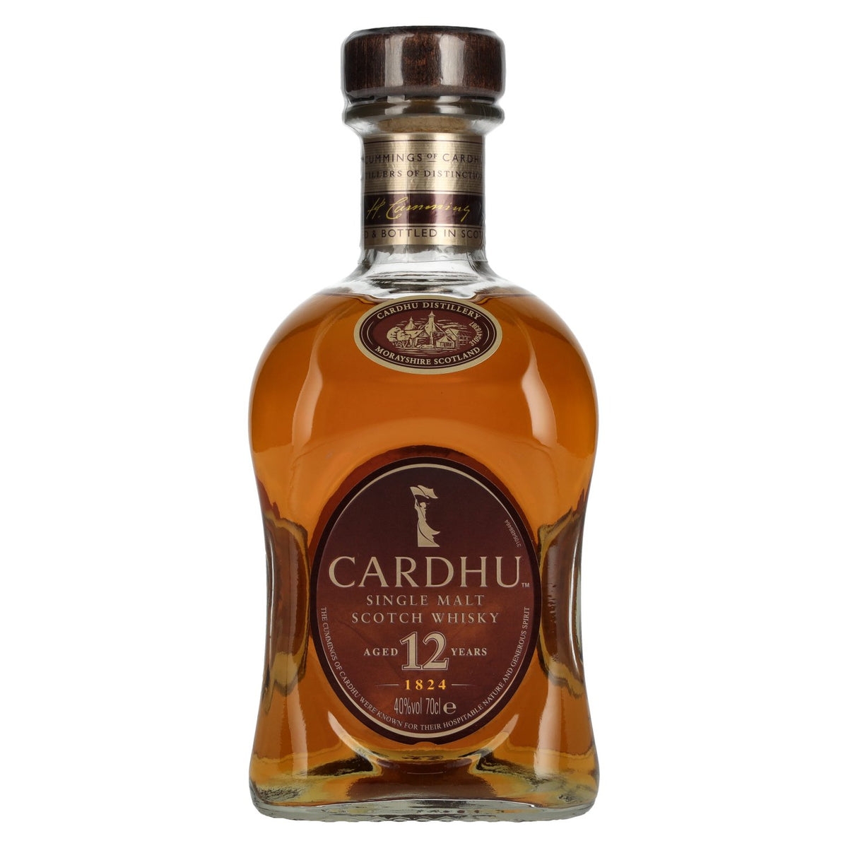 Cardhu 12 Years Old Single Malt Scotch Whisky 40% Vol. 0,7l