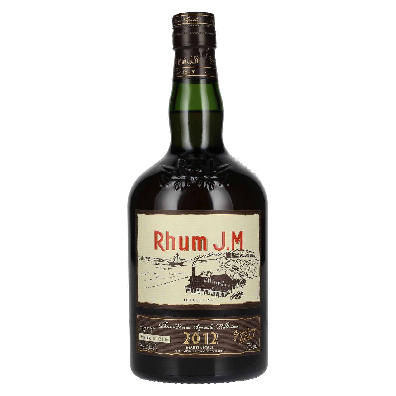 Rhum J.M Vieux Agricole Millesime 42,3% Vol. 0,7l