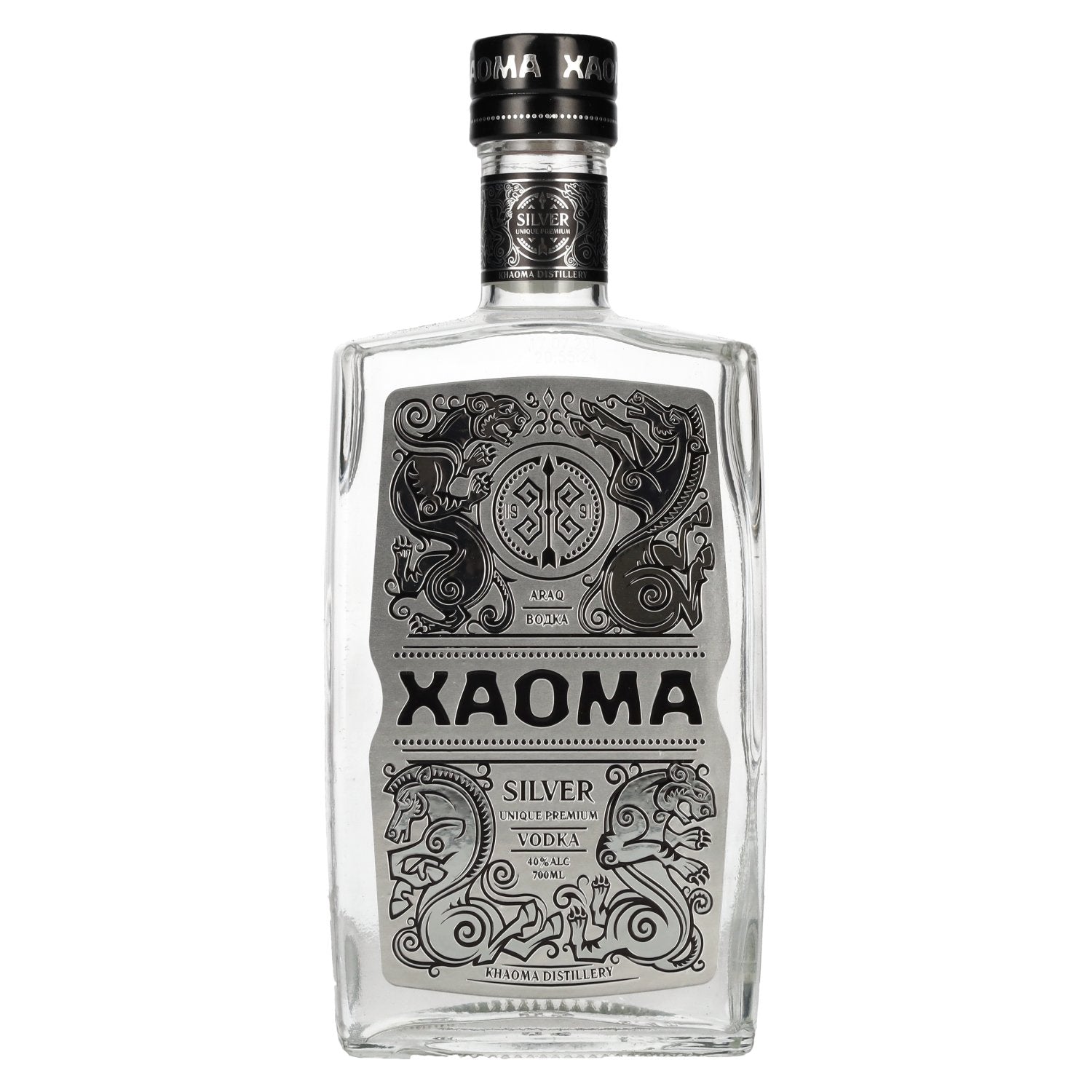 XAOMA Silver Premium Vodka 40% Vol. 0,7l