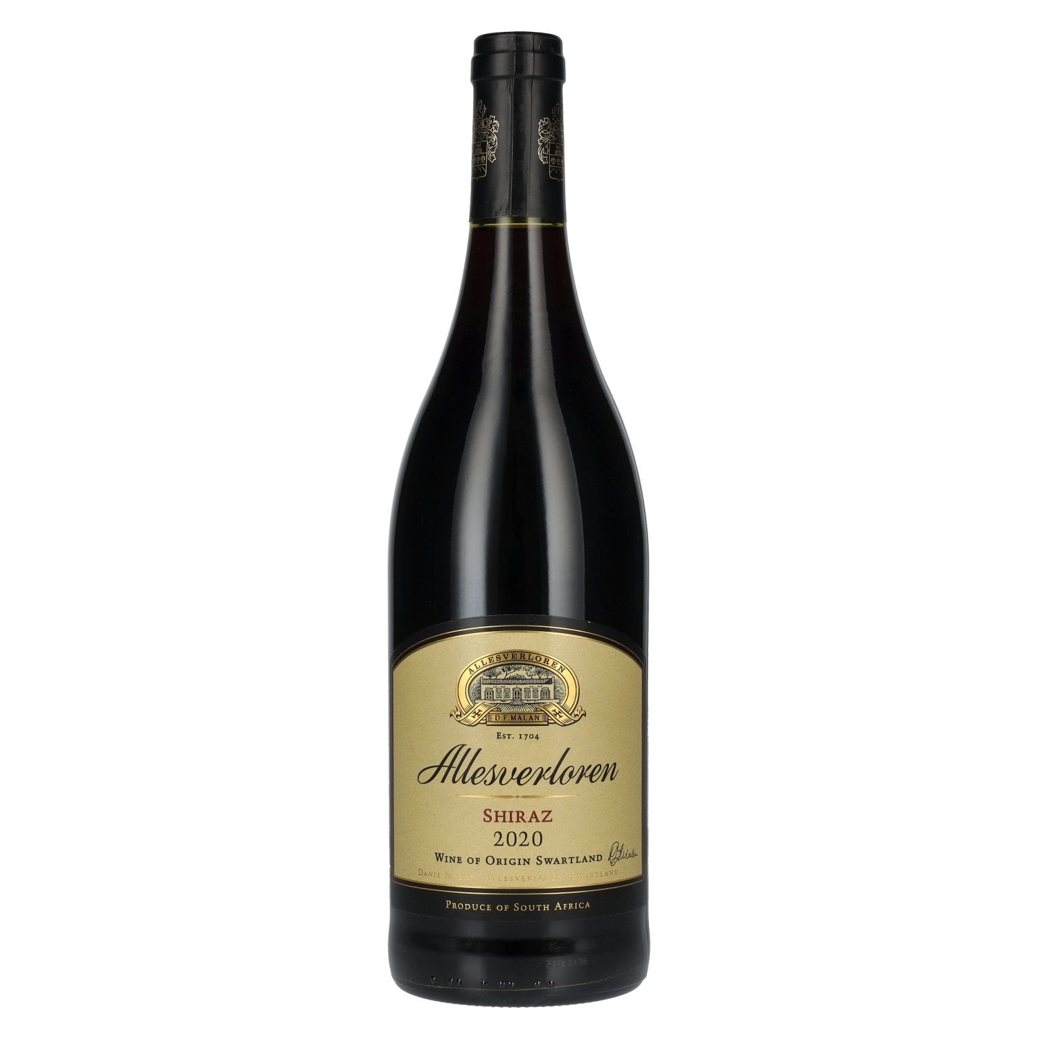 Allesverloren Shiraz 2020 14,5% Vol. 0,75l