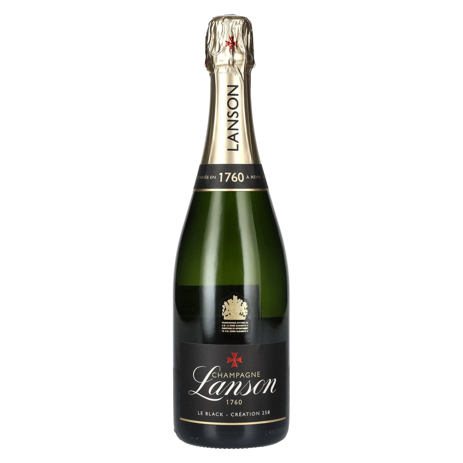 Champagne Lanson Le Black Creation 258 Label Brut 2024 12,5% Vol. 0,75l