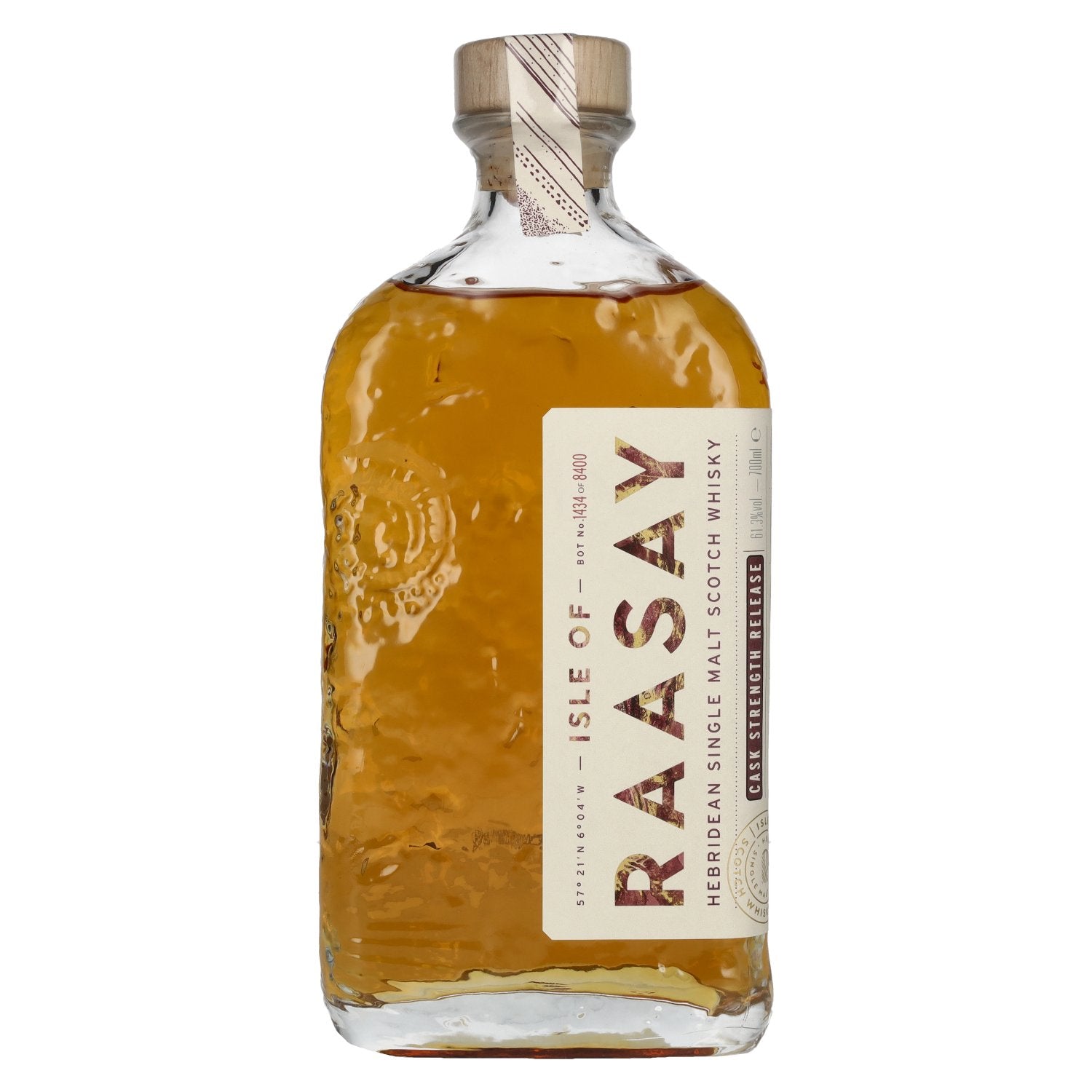 Isle of RAASAY Cask Strength Hebridean Single Malt 2024 61,3% Vol. 0,7l