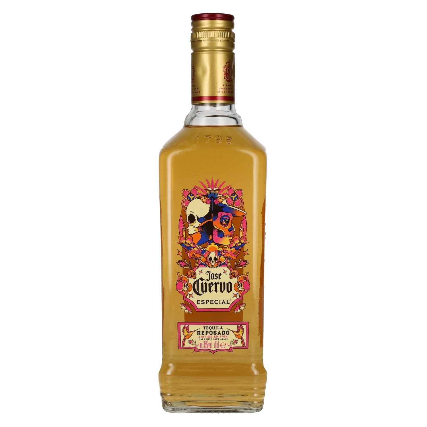Jose Cuervo Especial Reposado Tequila Limited Edition Day of the Dead 35% Vol. 0,7l